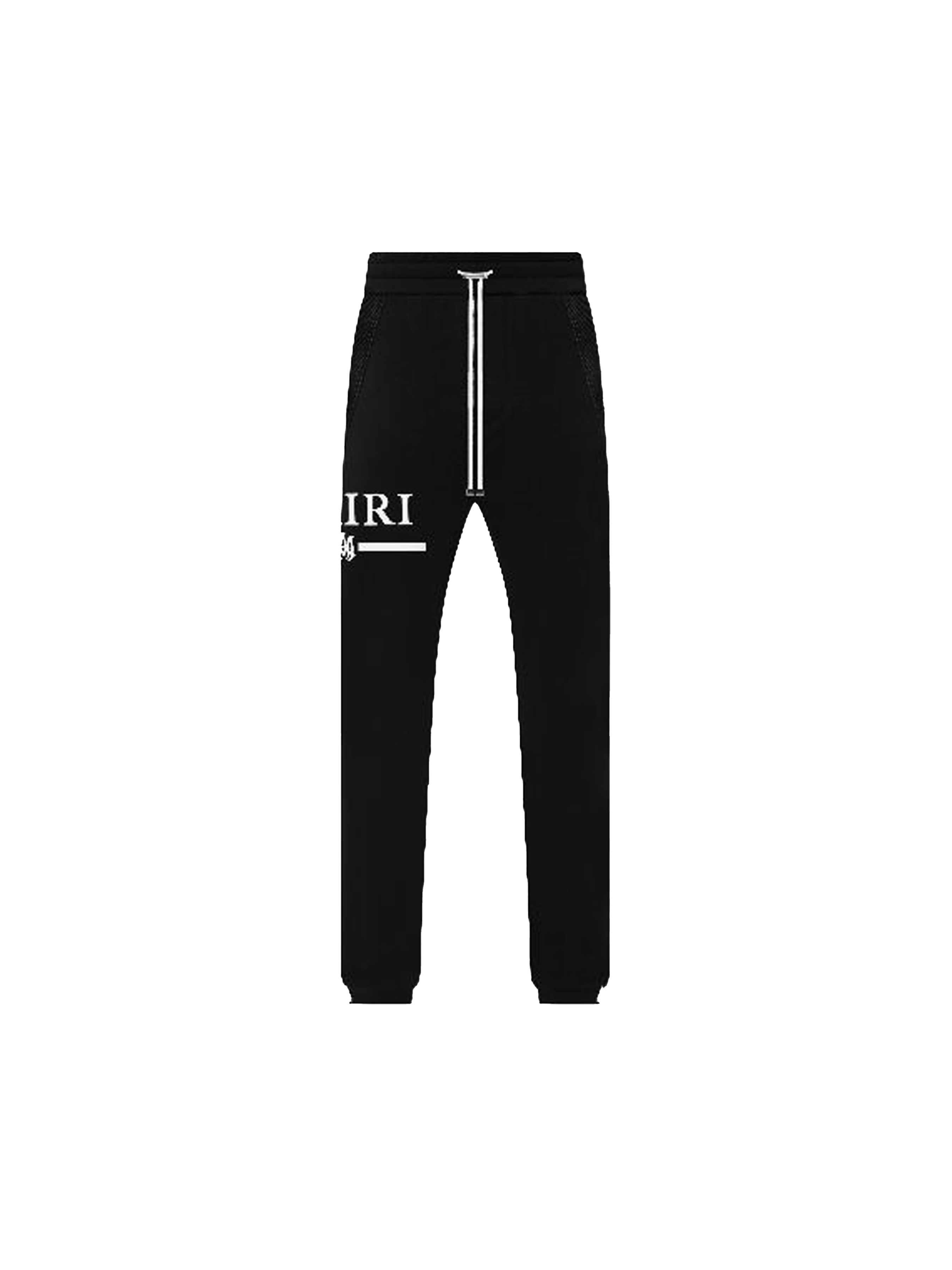 Amiri MA Bar Logo Sweatpants 'Black'-9385652322634-The Attic