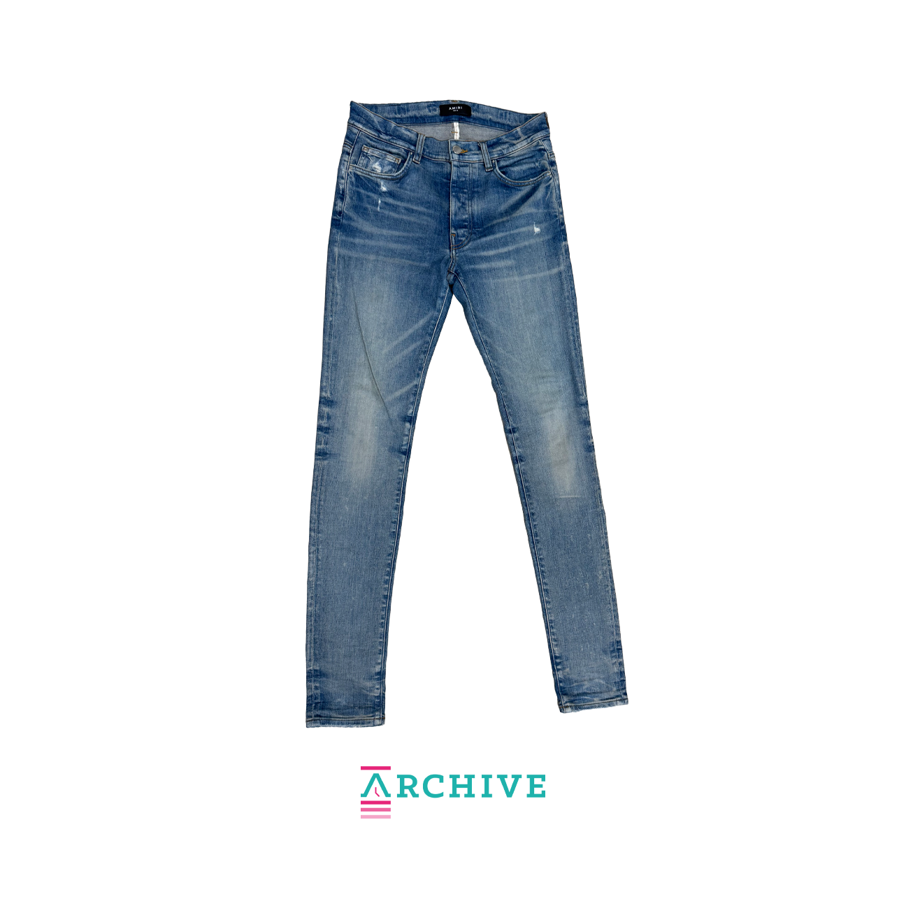 Amiri Stack Jeans 'Honeycomb Indigo' - size 30 (ARCHIVE)