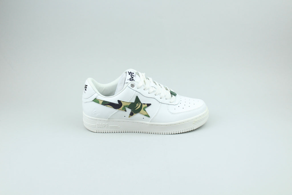 A Bathing Ape Bape Sta Low ABC 'Camo White Green' (2022) - Size 44 (ARCHIVE)-10120880685386-The Attic