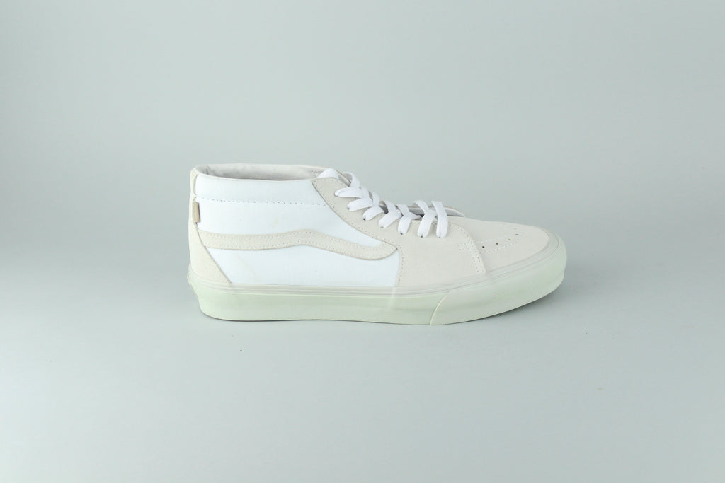 JJJJOUND x Vans Sk8-Mid VLT LX 'True White' - Size 46 (ARCHIVE)-10249099903306-The Attic