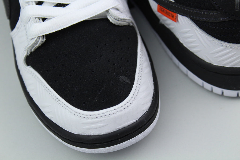 TIGHTBOOTH X Nike SB Dunk Low 'Black/White' - Size 41 (ARCHIVE)-9538534768970-The Attic