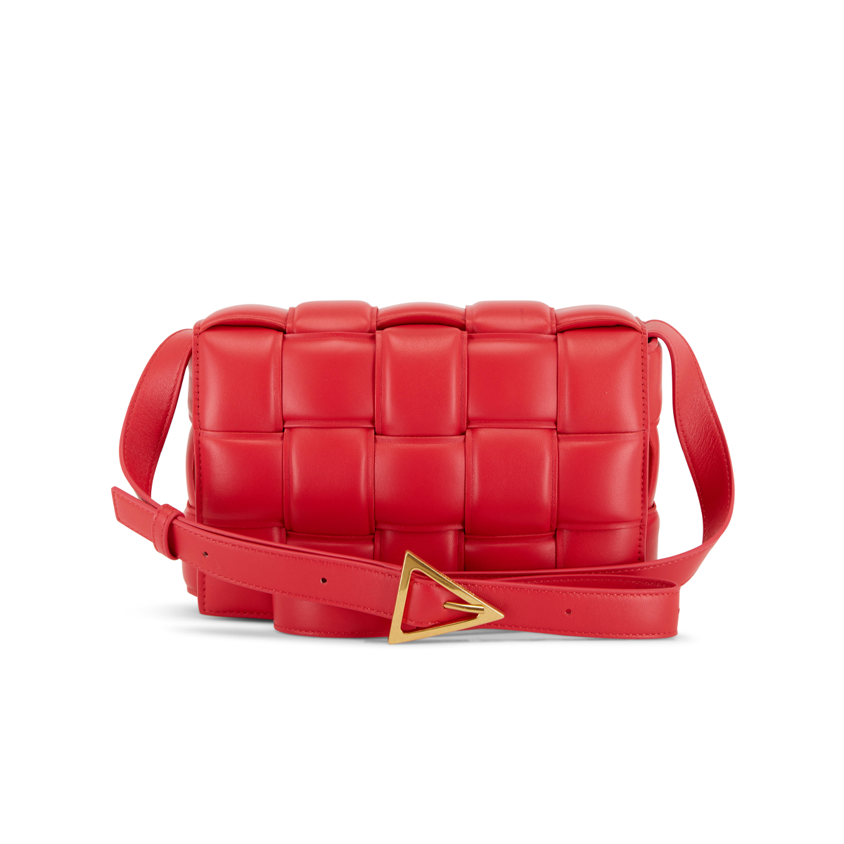 Bottega Veneta Padded Cassette 'Firework Red' – The Attic Bottega Veneta Padded Cassette 'Firework Red' – The Attic