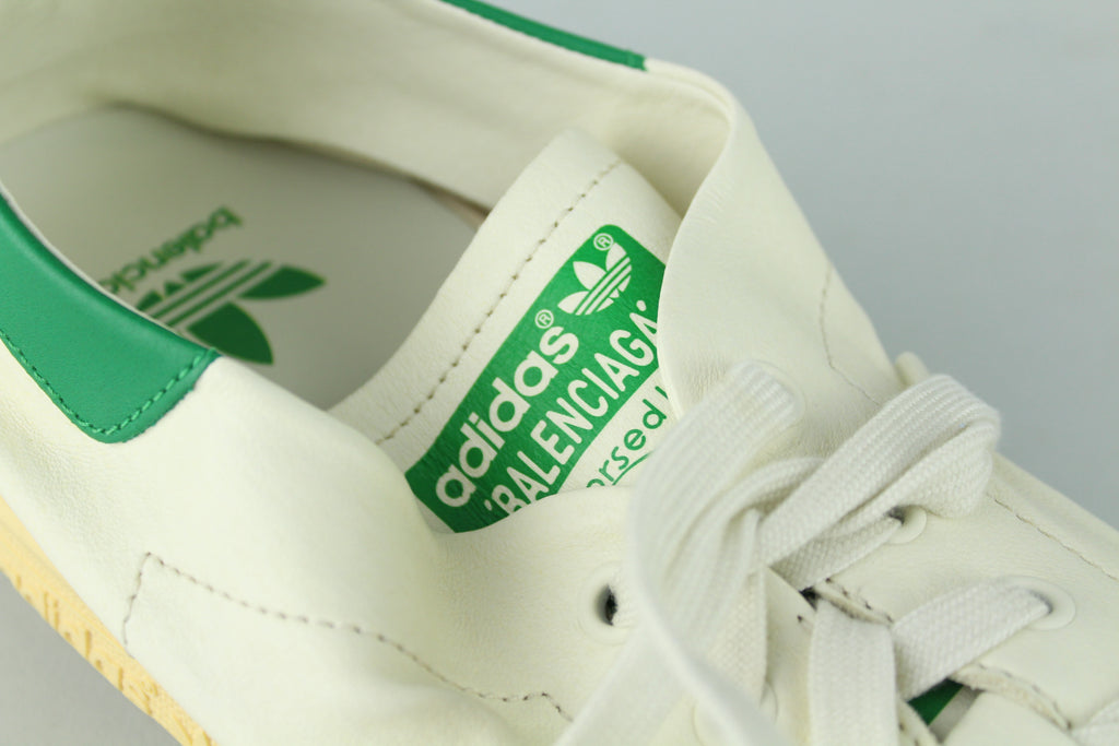 Balenciaga x Adidas Stan Smith 'Worn-Out - Off White Green' - Size 46 (ARCHIVE)-10184645181770-The Attic