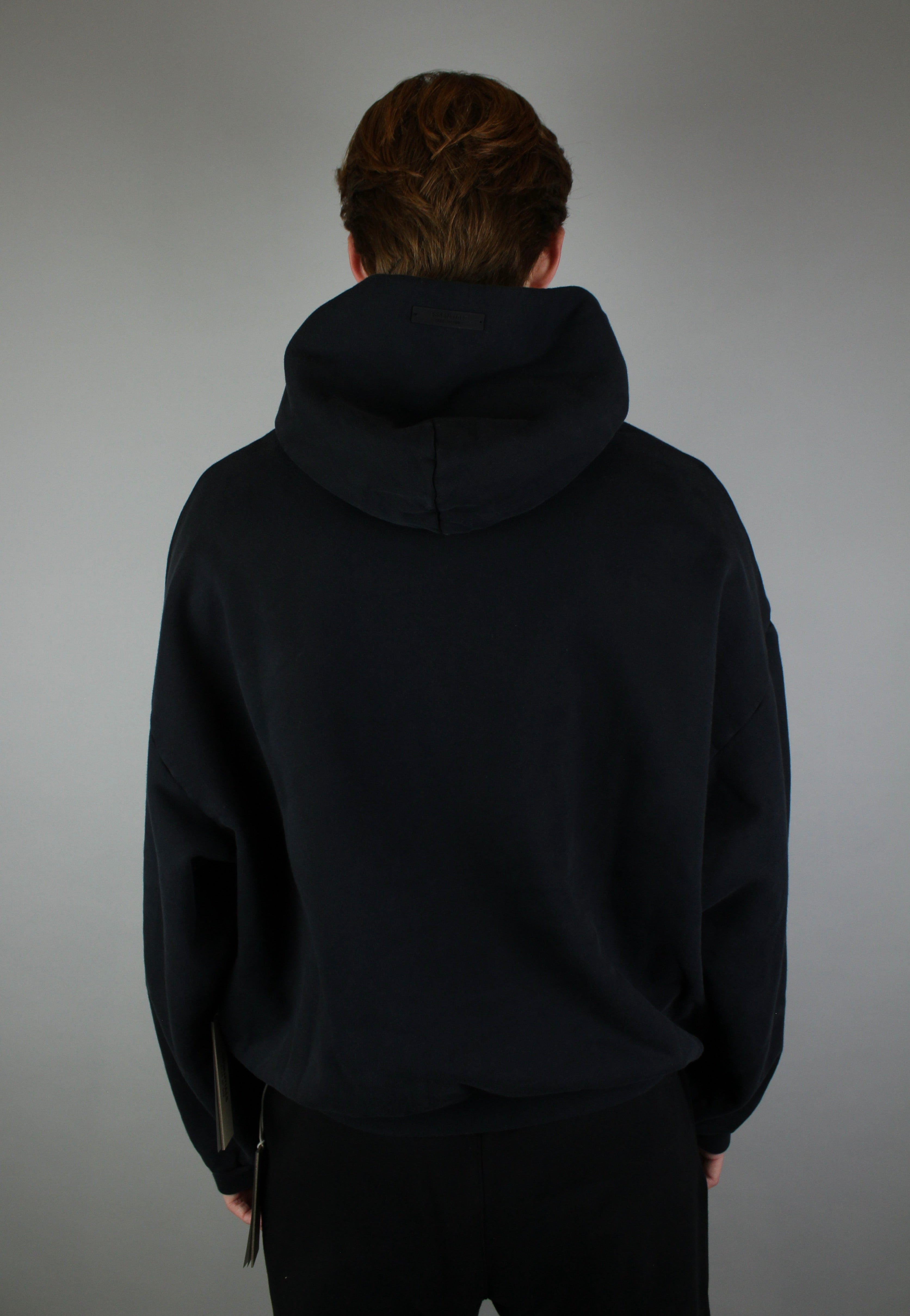 Fear of God Essentials Homecoming Heavy Fleece Hoodie 'Black'-9579046207818-The Attic