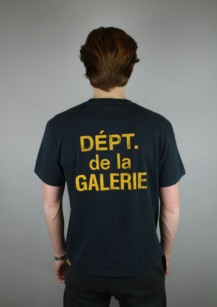 Gallery Dept. French Tee 'Washed Black'-10026806575434-The Attic