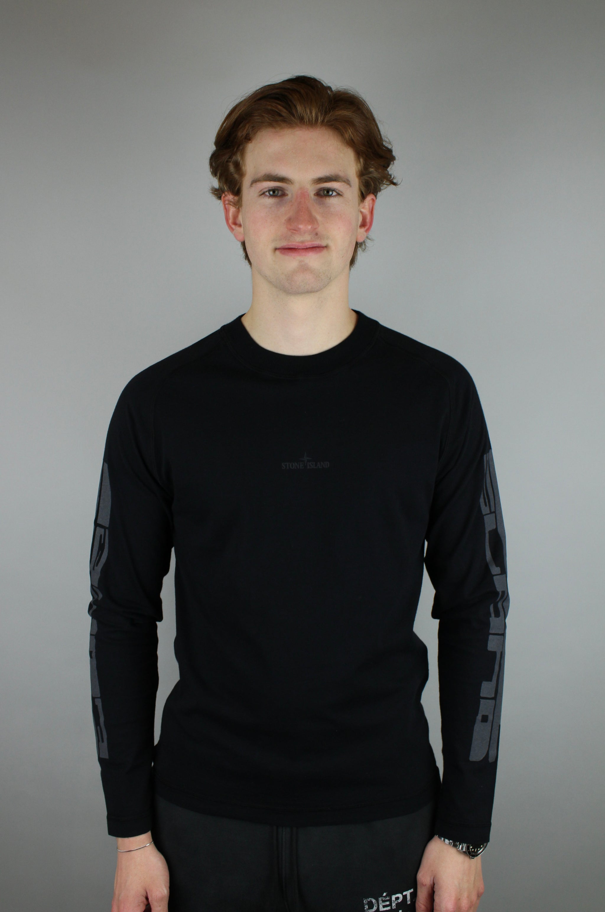 STONE ISLAND REFLECTIVE LONGSLEEVE Tee Island Stone Reflective 