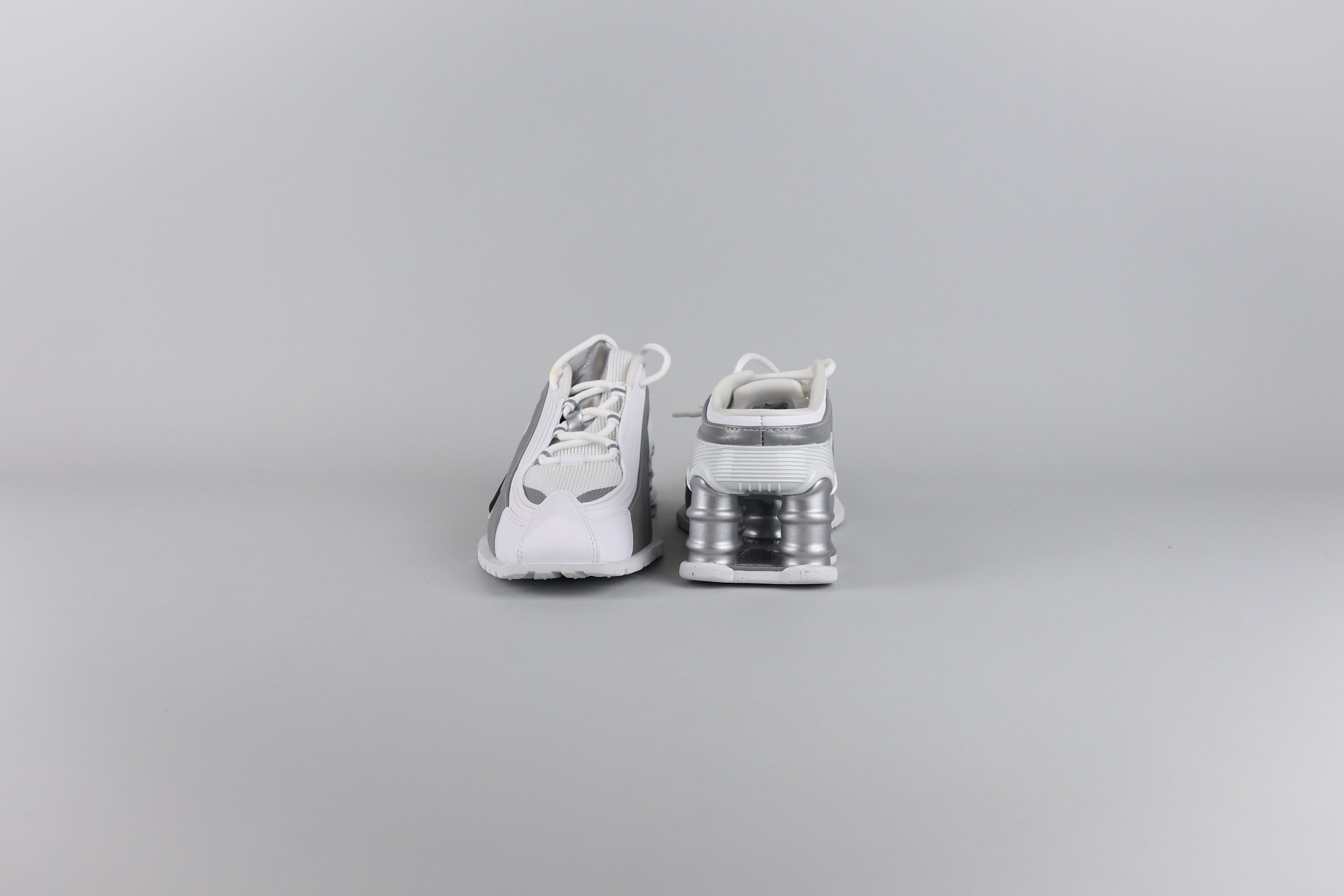 Nike Shox MR4 Mule Martine Rose 'Metallic Silver' - Size 40.5 (ARCHIVE)-8749980320074-The Attic