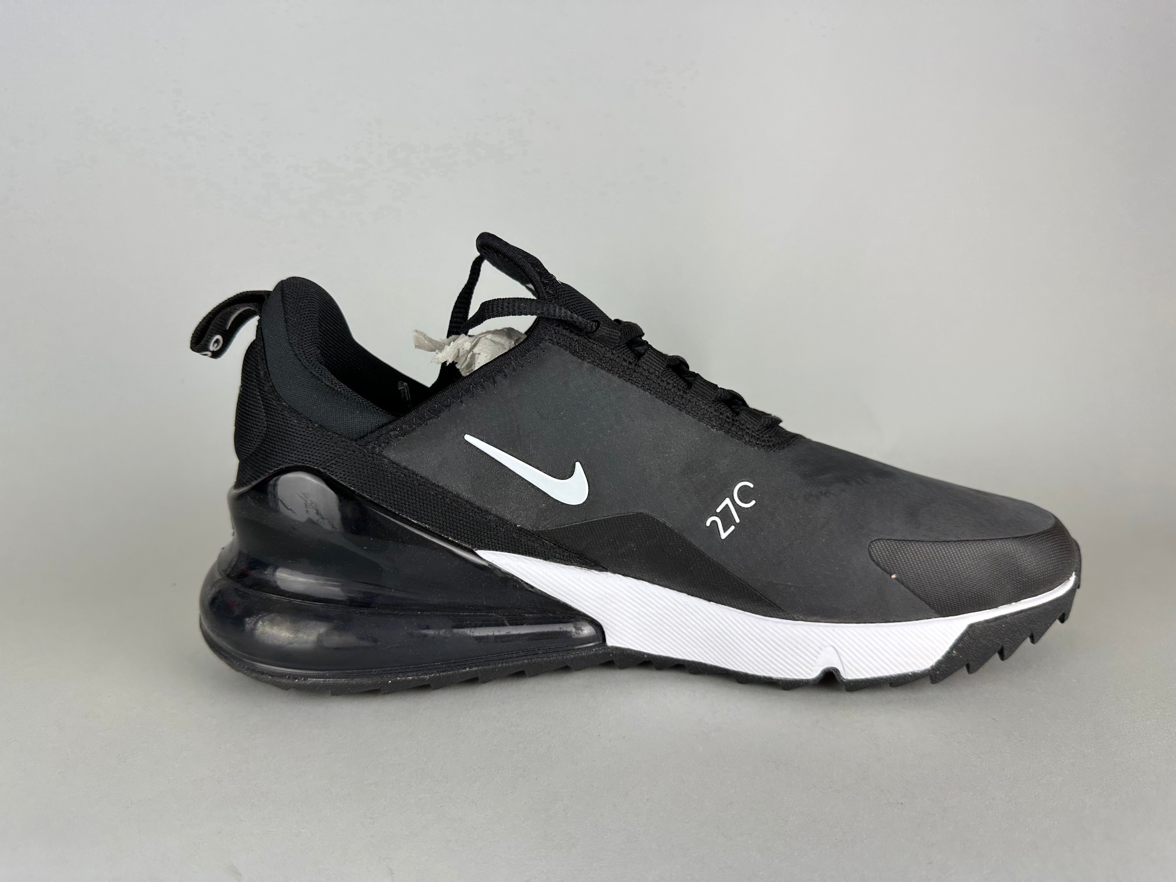 Nike Air Max 270 Golf 'Black White' - Size 44.5 (ARCHIVE)