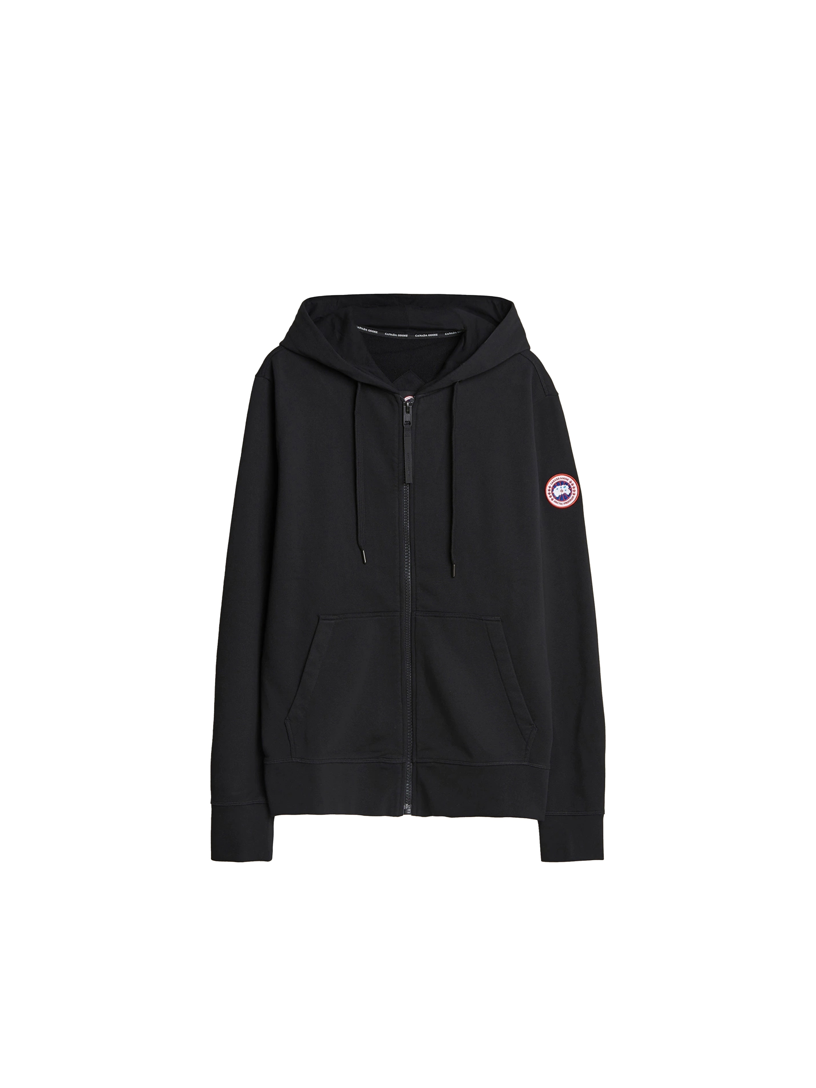 Canada Goose Huron Full Zip Hoodie 'Black'-9642060120394-The Attic