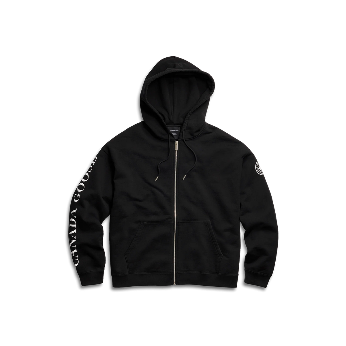 Canada Goose Rove Full-Zip Graphic Hoodie 'Black'
