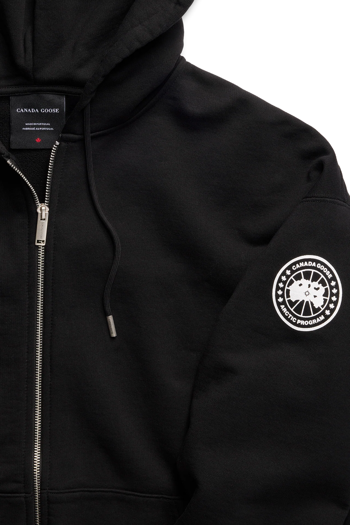 Canada Goose Rove Full-Zip Graphic Hoodie 'Black'