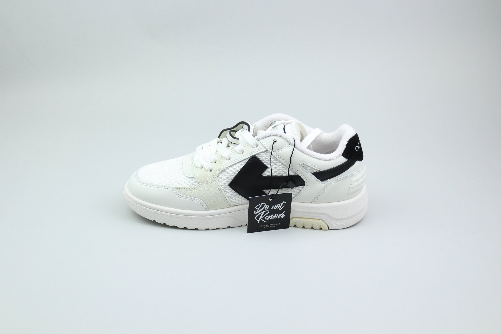 Off-White Slim Out Of Office Sneaker 'White/Black' – The Attic