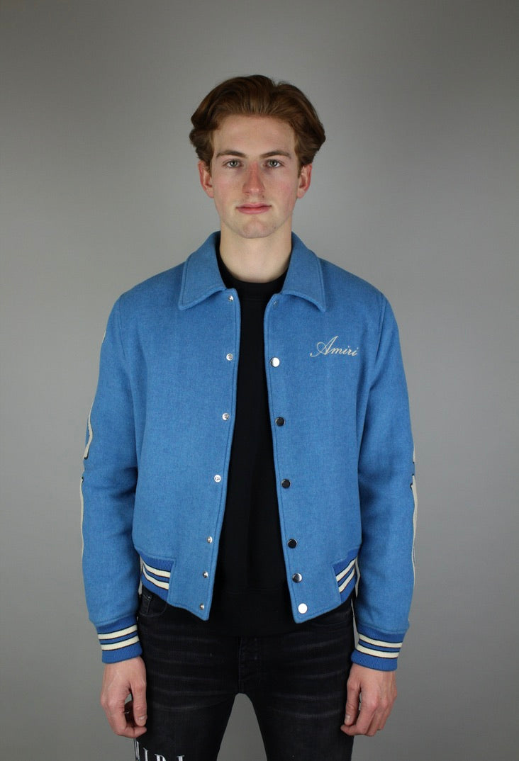 Amiri Bones Jacket 'Varsity Blue'-9644431671626-The Attic