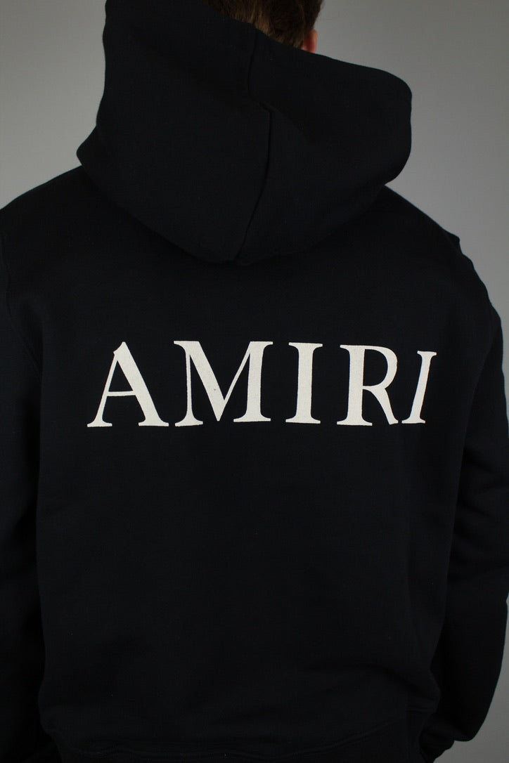 Amiri Puff Logo Hoodie 'Black'-9644342706506-The Attic