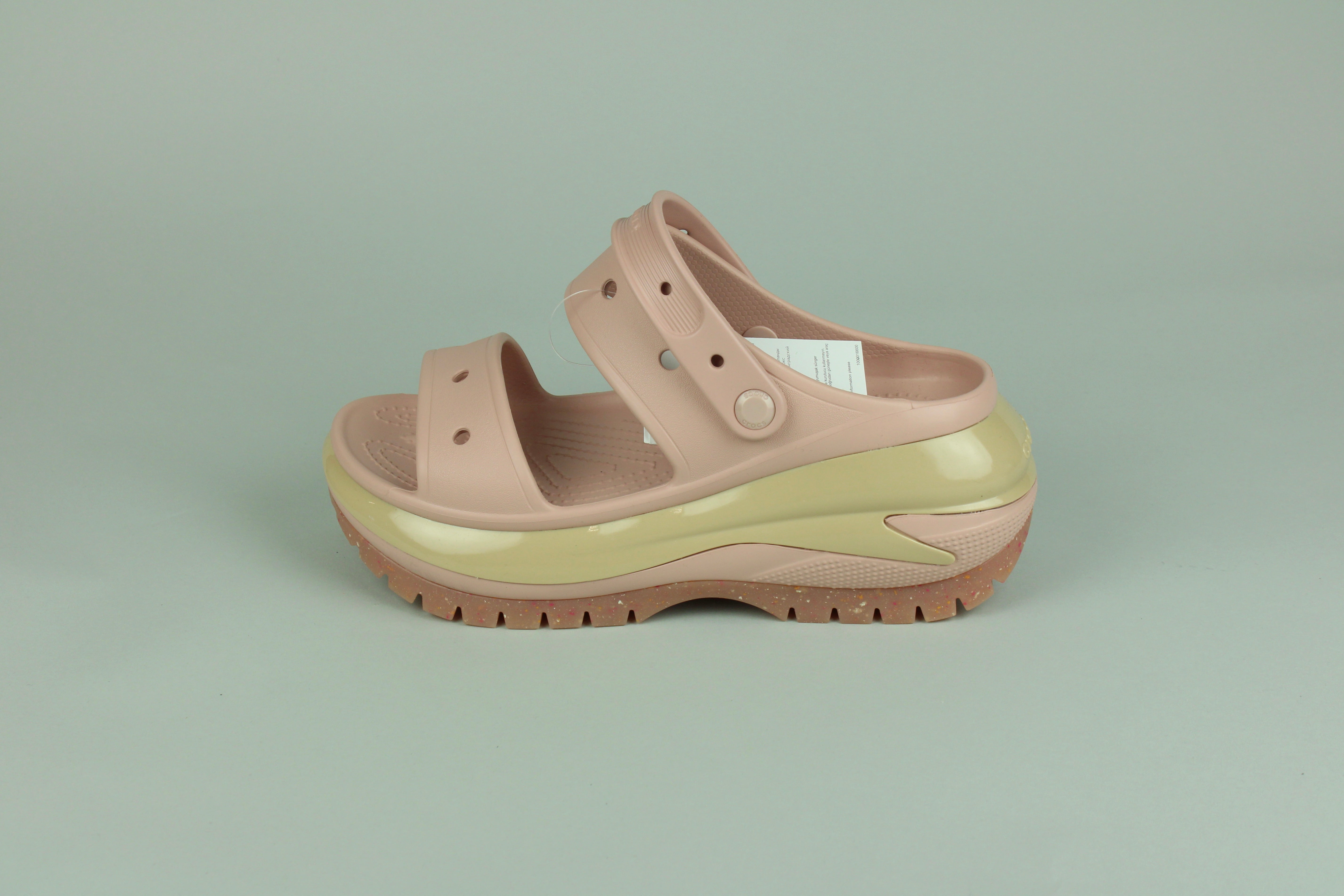 Crocs Unisex Mega Crush Sandals 'Pink' - Size 42-43 (ARCHIVE)