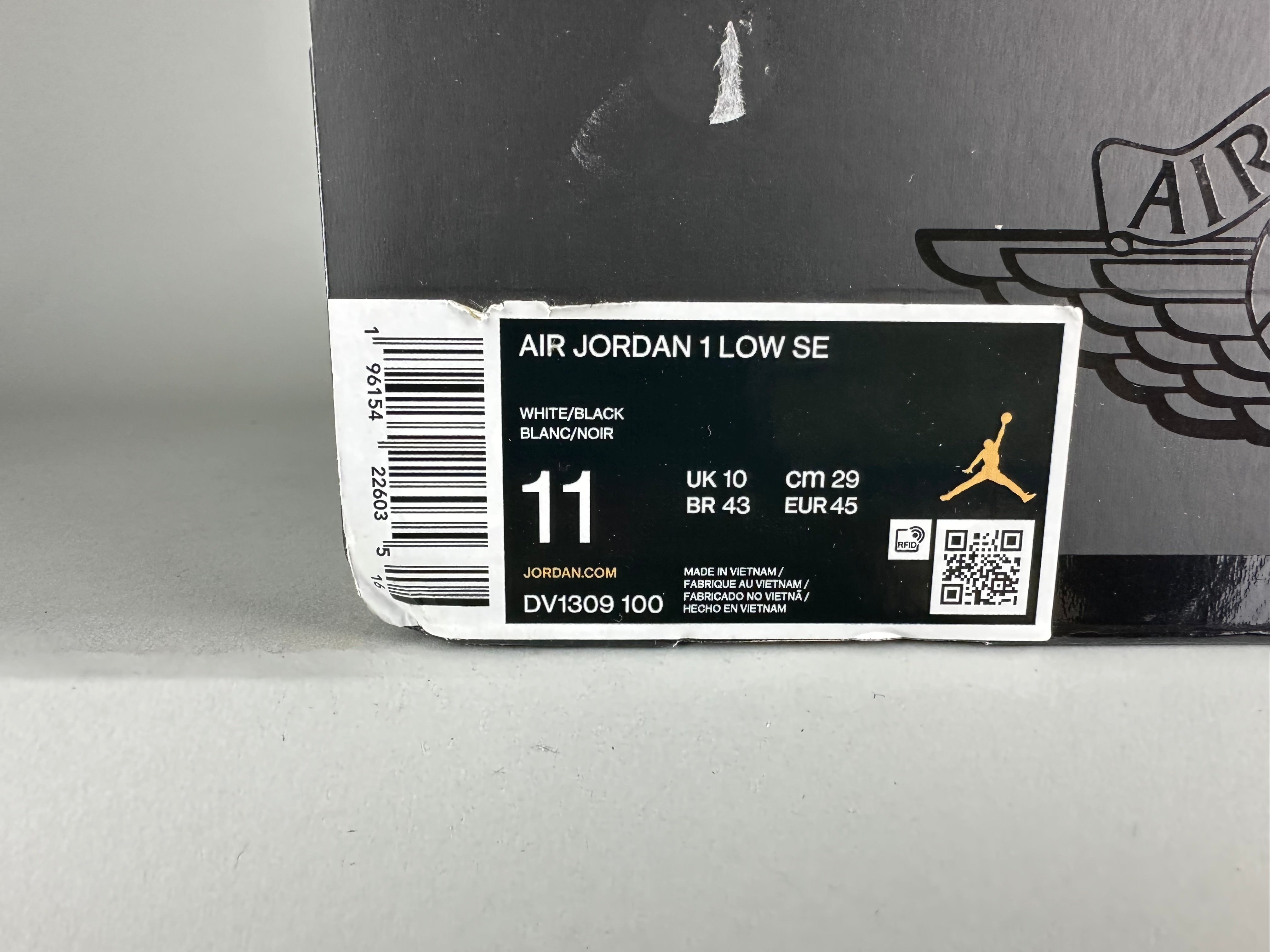 Air Jordan 1 Low SE 'Concord' - Size 45 
