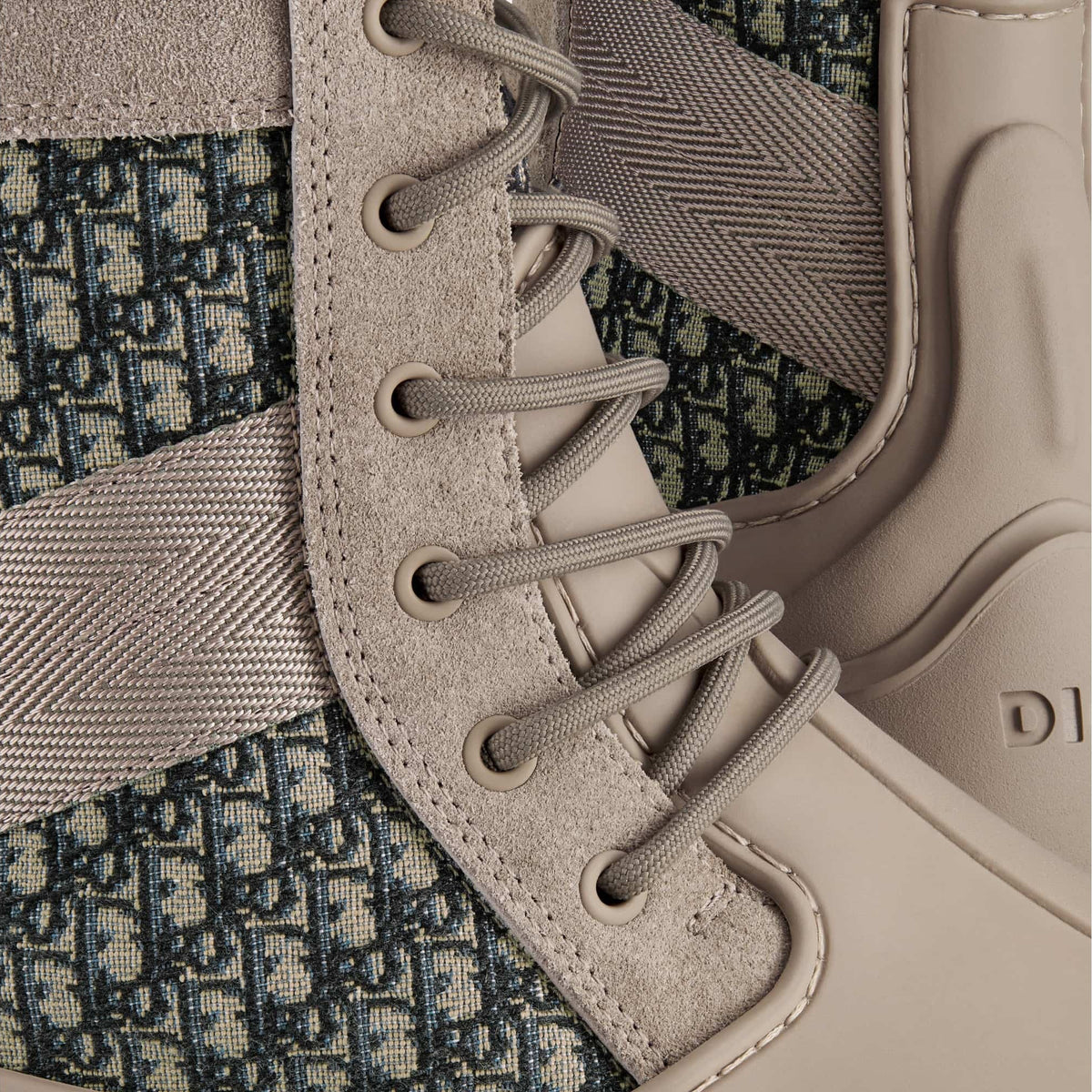 Dior Garden Lace Up Ankle Boots - Size 40 (ARCHIVE)