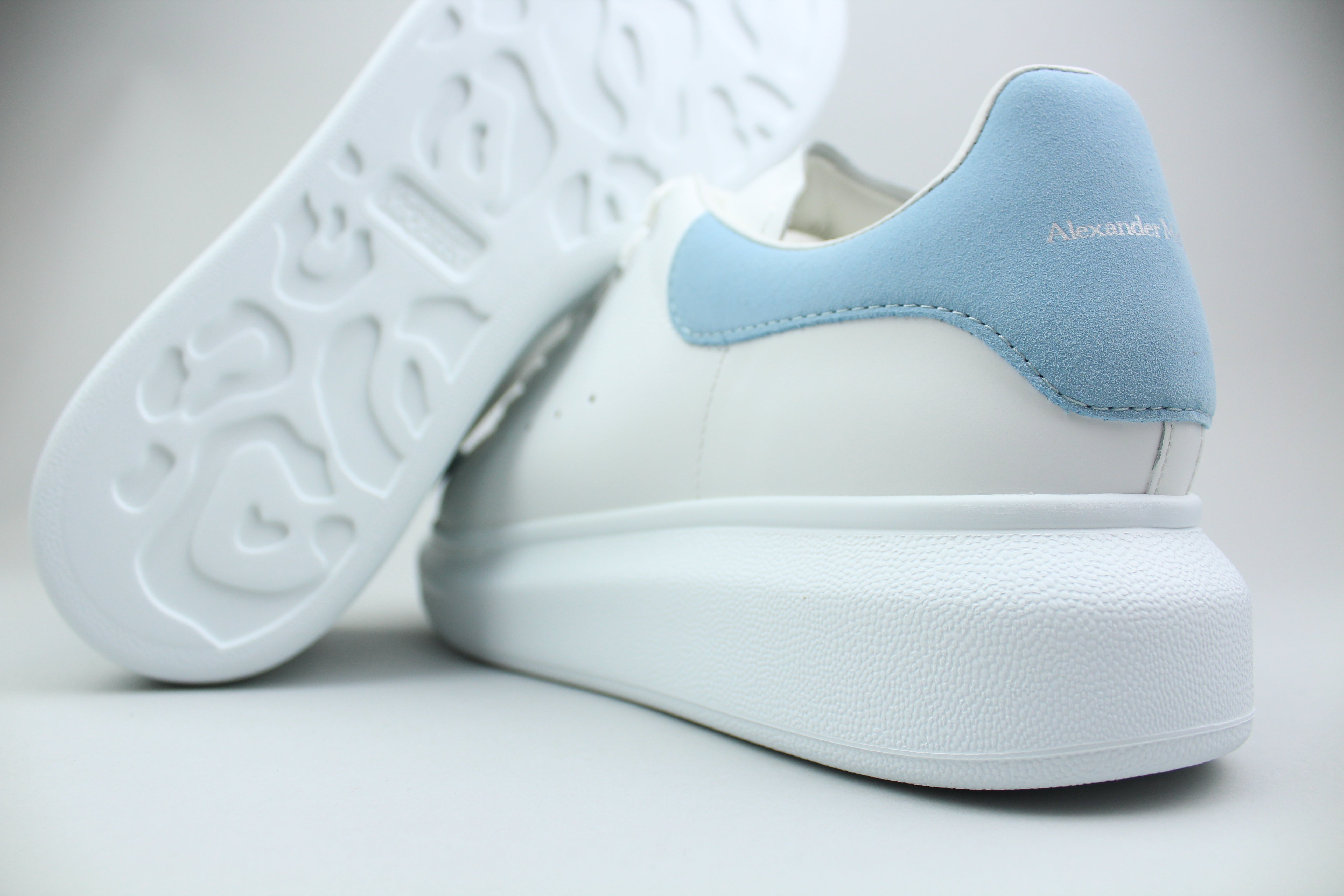 Alexander McQueen Oversized 'Powder Blue'-9992638234954-The Attic