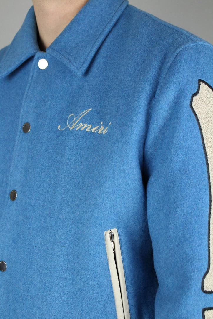 Amiri Bones Jacket 'Varsity Blue'-9644431671626-The Attic