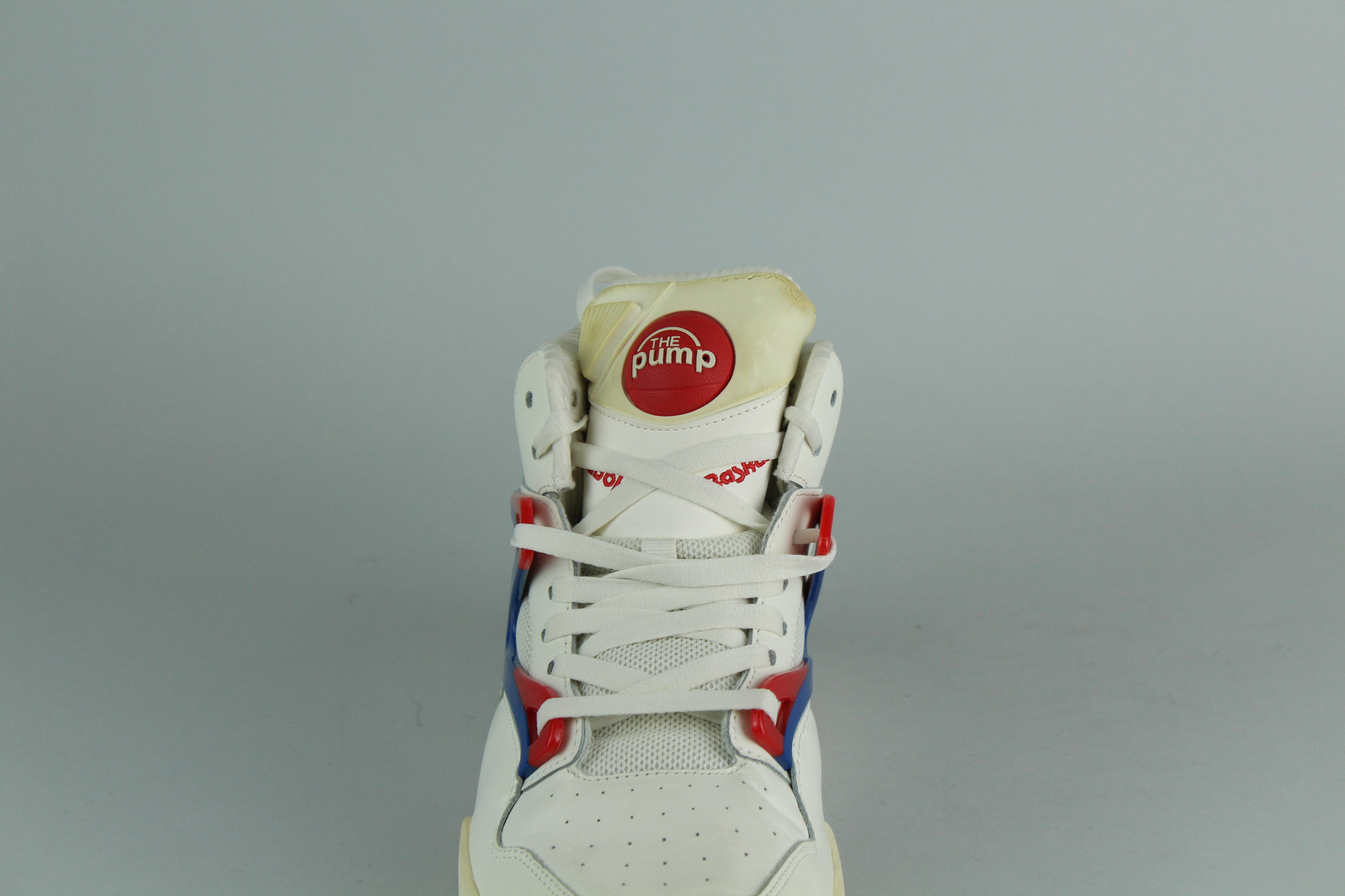 Reebok Pump Omni Zone II Chalk 'Vector Blue' - Size 42 (ARCHIVE)-10262687285578-The Attic