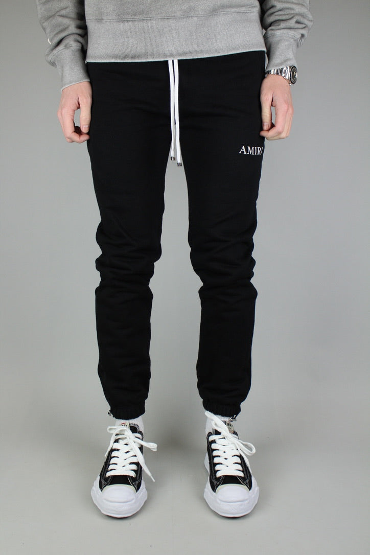 Amiri Puff Logo Sweatpants 'Black'-9644331270474-The Attic
