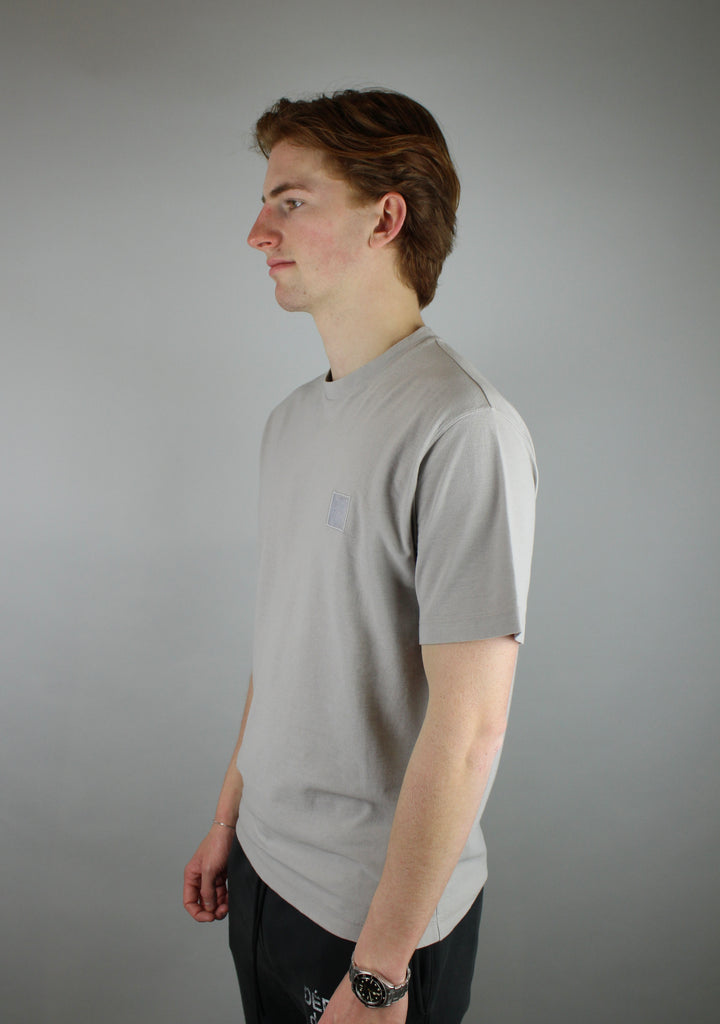 Stone Island Compass Logo Ghost T-Shirt 'Dust Grey'-10036940996938-The Attic