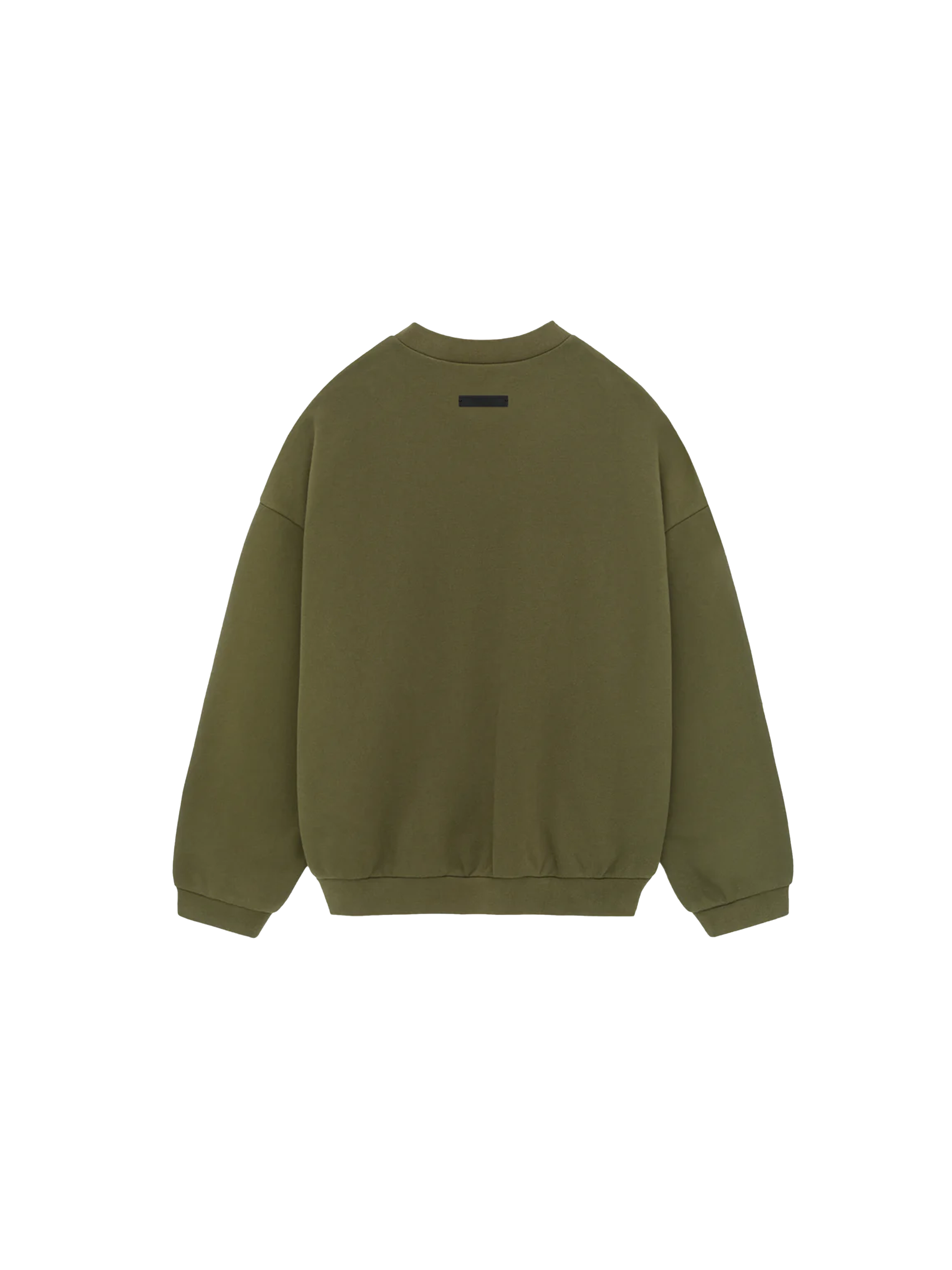 Fear of God Essentials Fleece Crewneck 'Military'-9579086250314-The Attic
