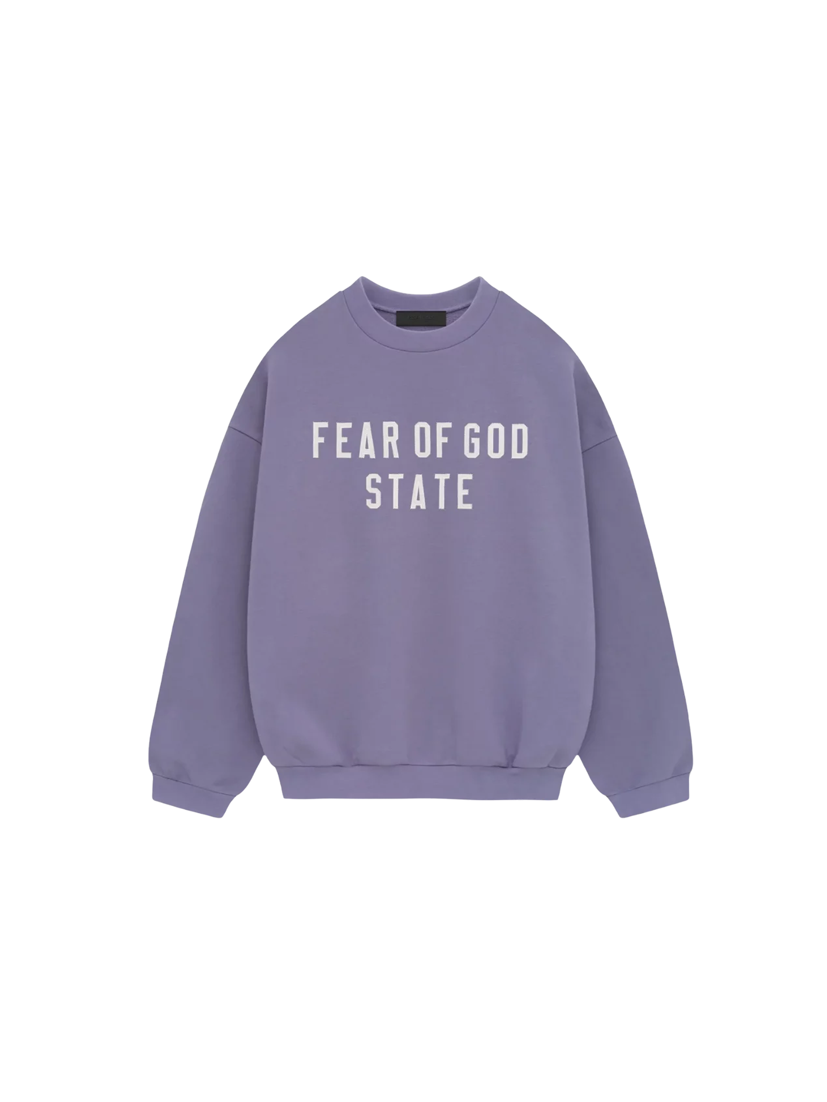Fear of God Essentials Heavy Fleece Crewneck 'Lavender'-9578896884042-The Attic