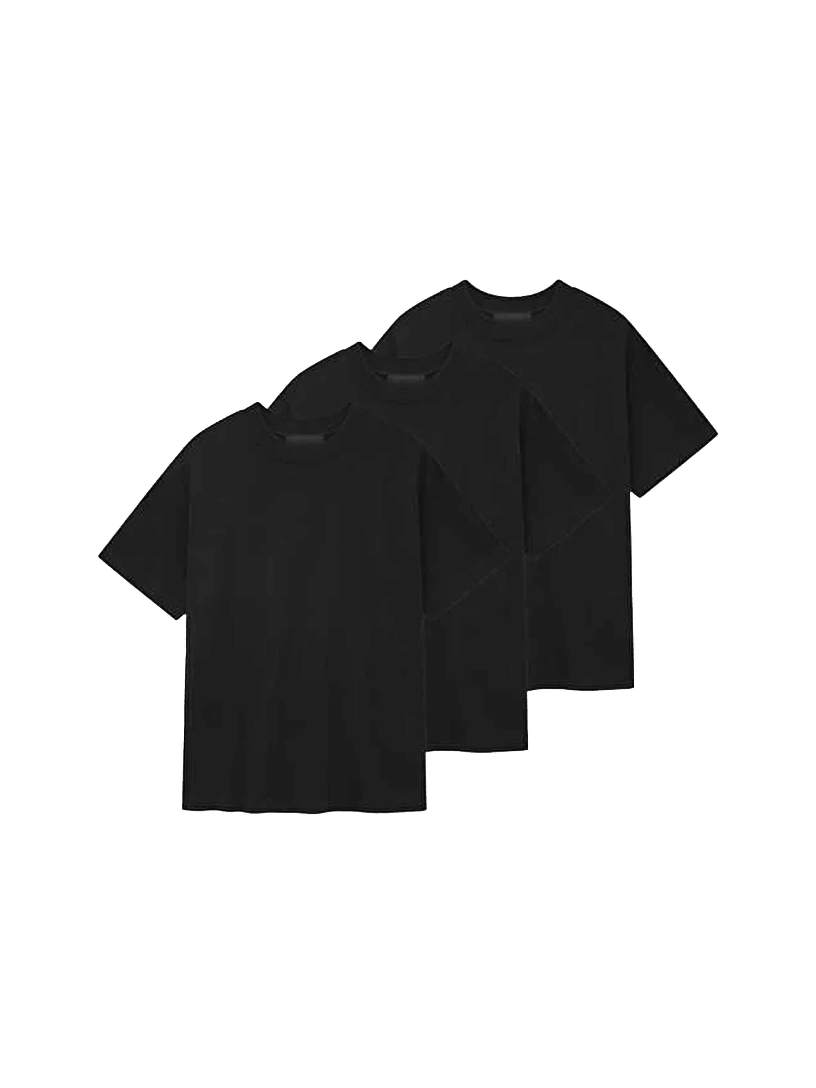 Fear of God Essentials Tee (3 Pack) 'Black'-10039625515338-The Attic