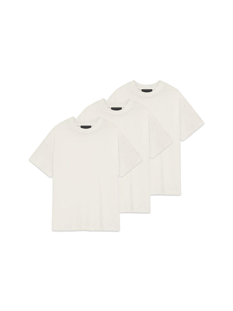 Fear of God Essentials Tee (3 Pack) 'Shell'-10039632920906-The Attic