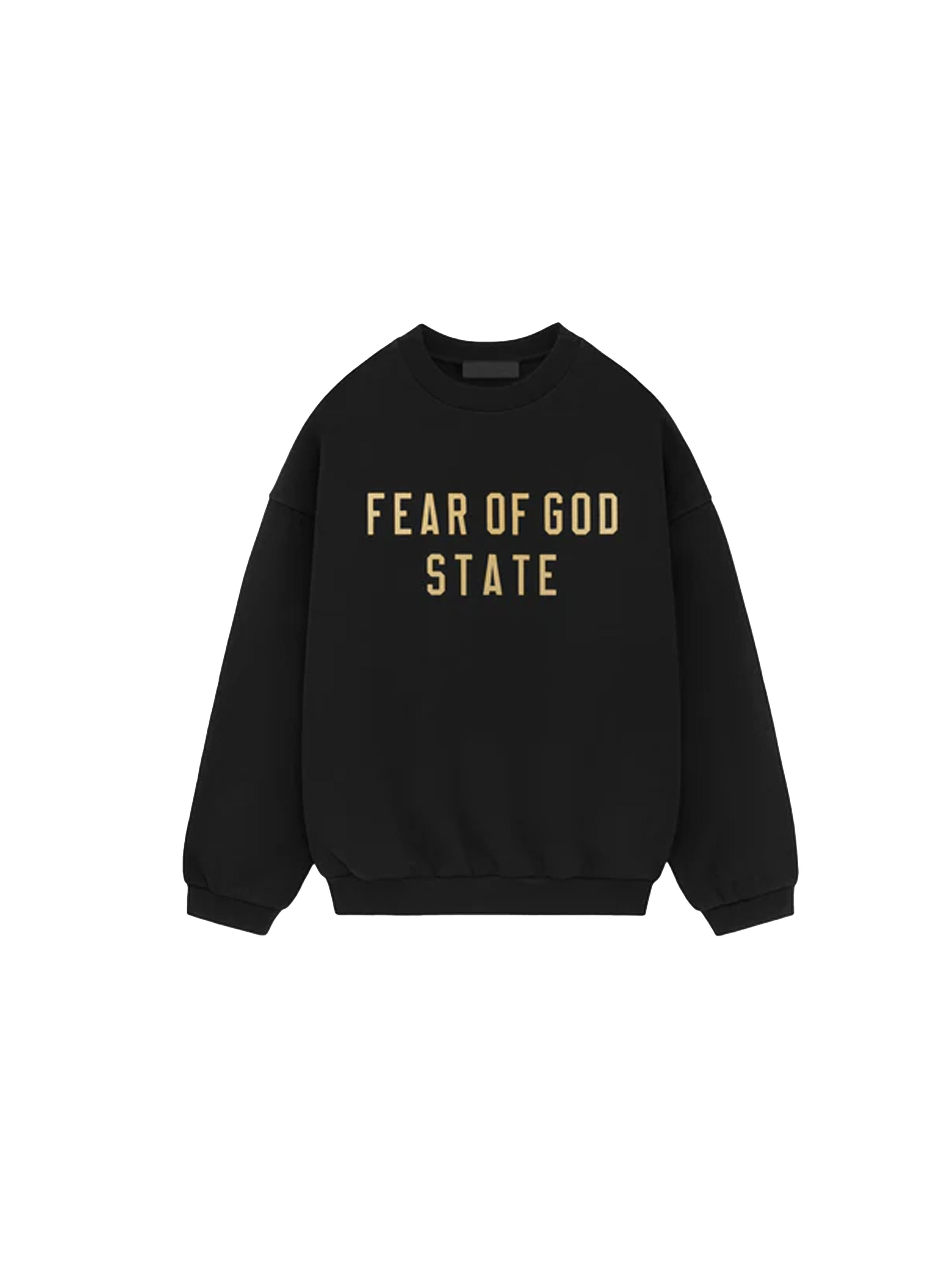 Fear of God Essentials Fleece Crewneck 'Black' – The Attic Fear of God Essentials Fleece Crewneck 'Black' – The Attic