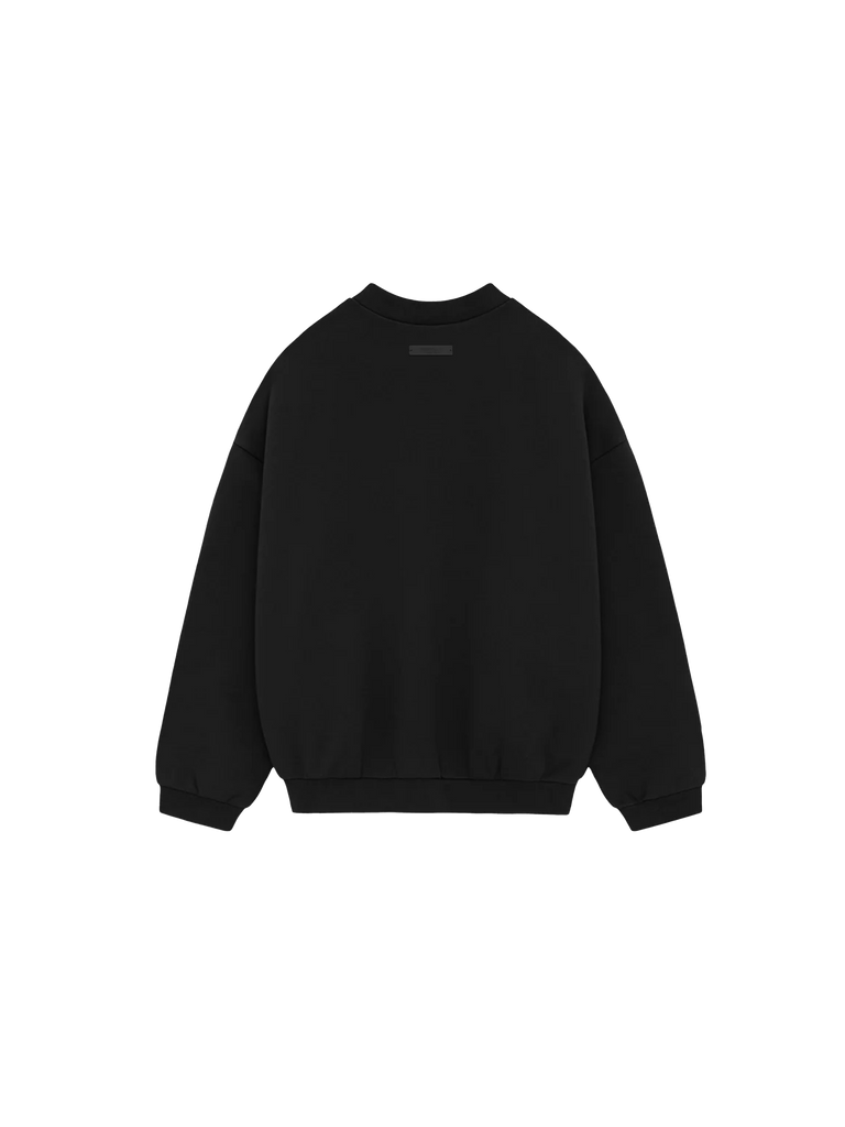 Fear of God Essentials Fleece Crewneck 'Black' – The Attic Fear of God Essentials Fleece Crewneck 'Black' – The Attic