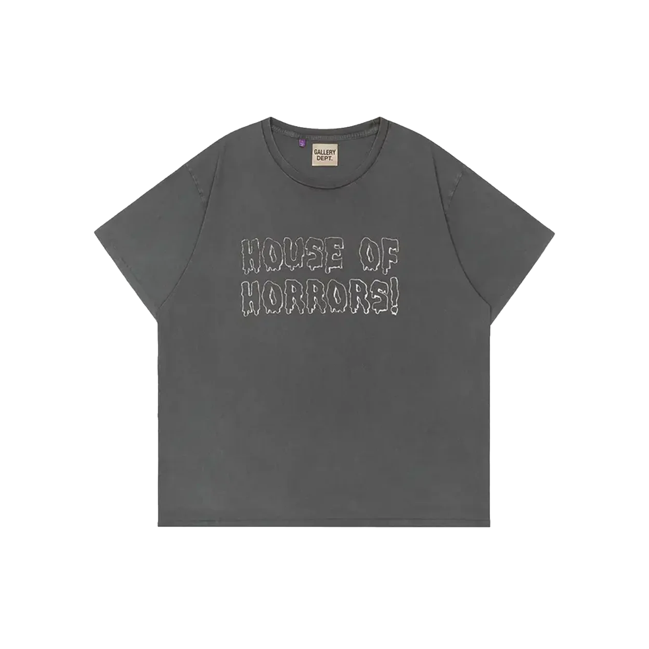 Gallery Dept. Horrors Tee 'Vintage Black'