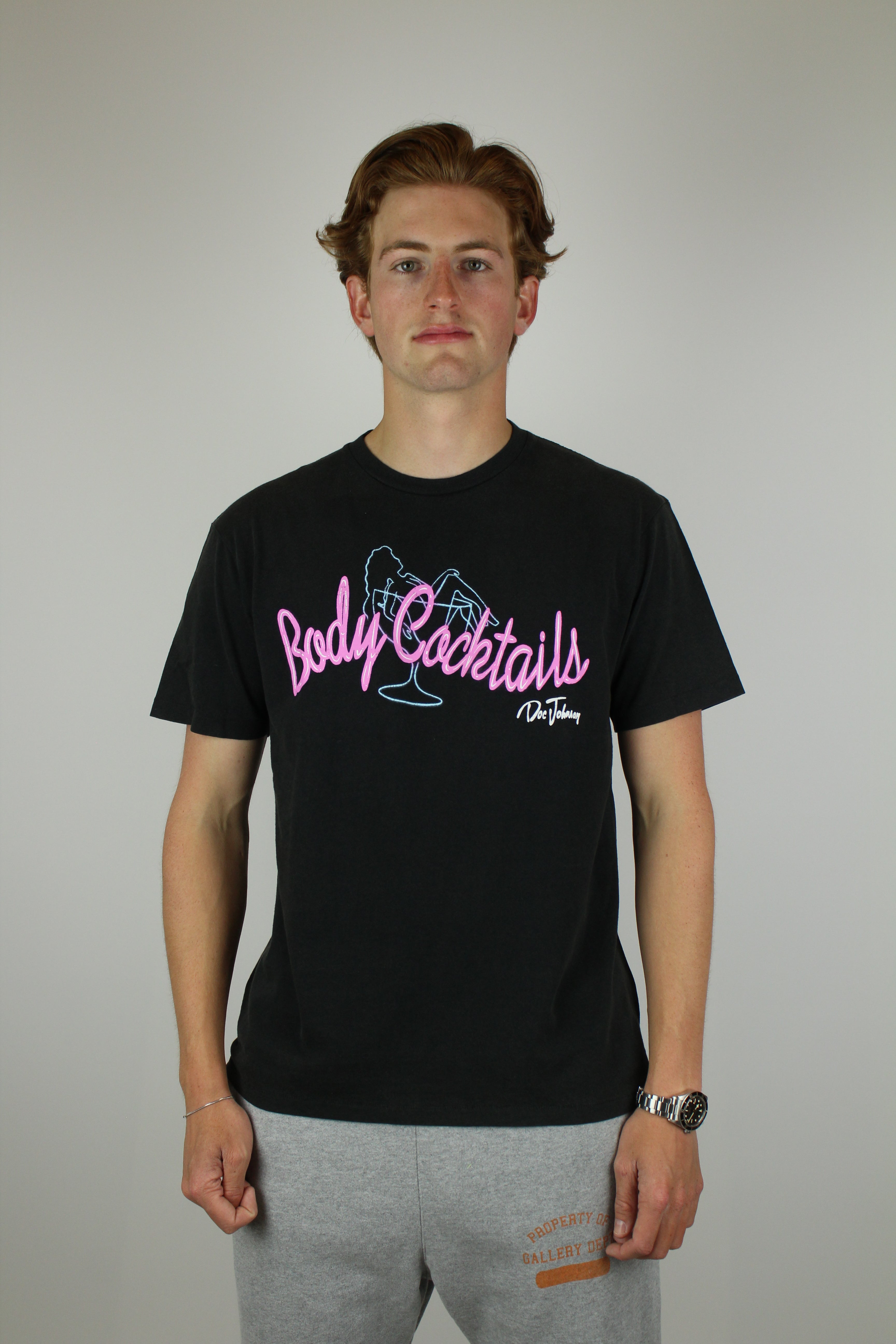 Gallery Dept. Body Cocktails T-shirt 'Black'-8743712391498-The Attic