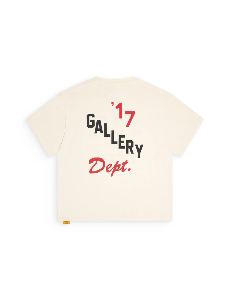 Gallery Dept. Boxing Merch Tee 'Cream'-9540570612042-The Attic