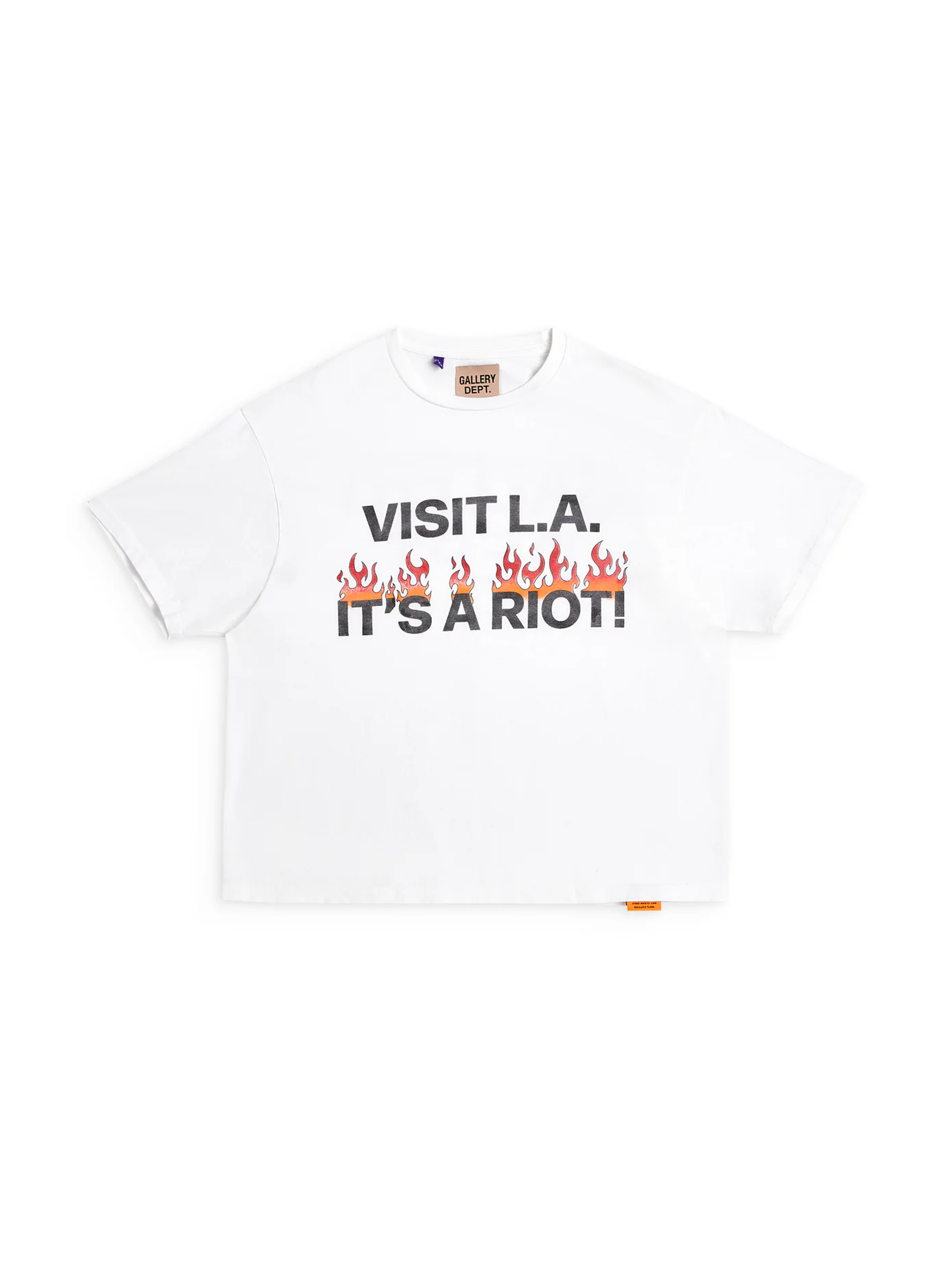 Gallery Dept. L.A. Riot T-shirt 'White'-9576921399626-The Attic