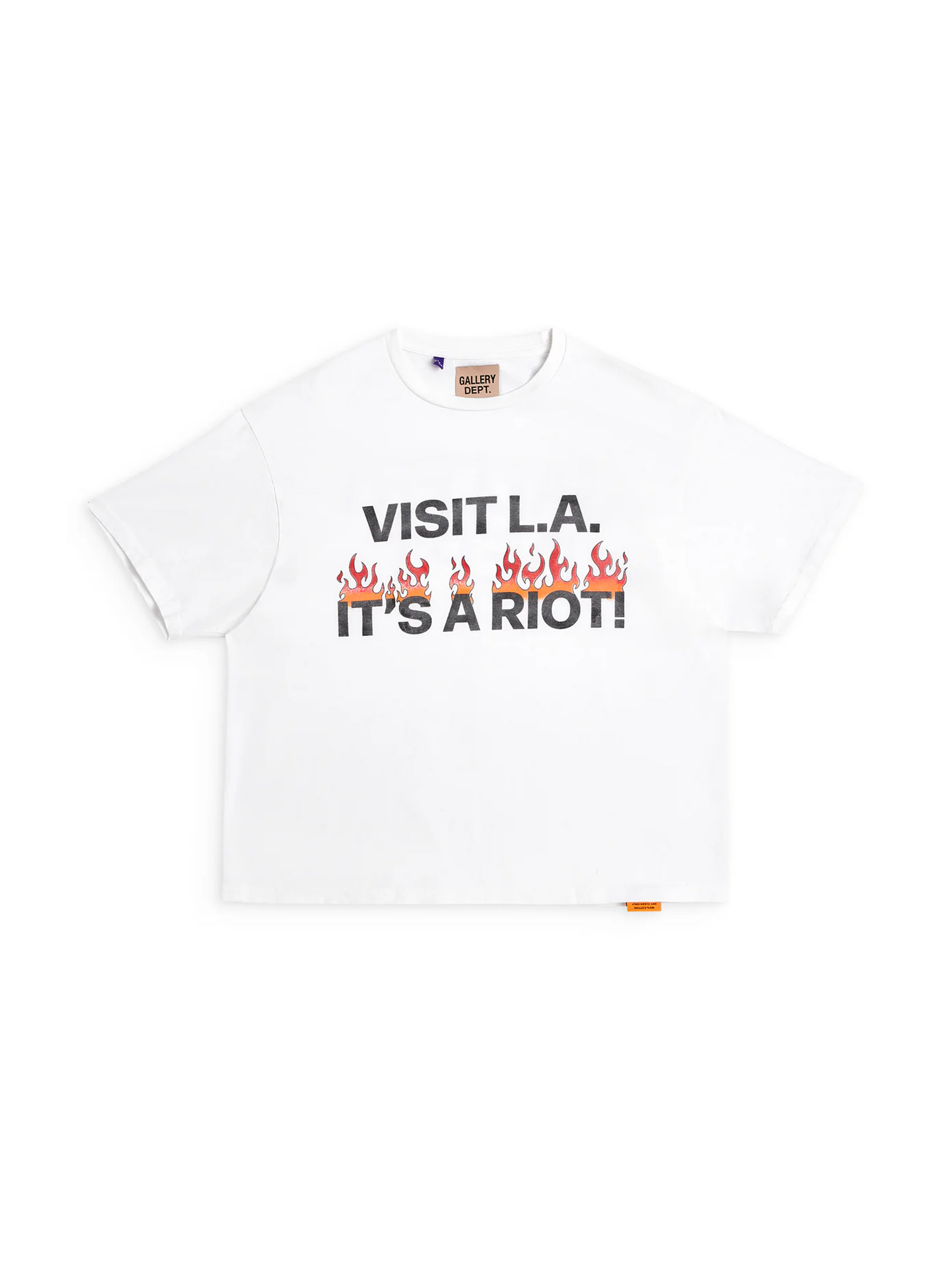Gallery Dept. L.A. Riot T-shirt 'White' – The Attic