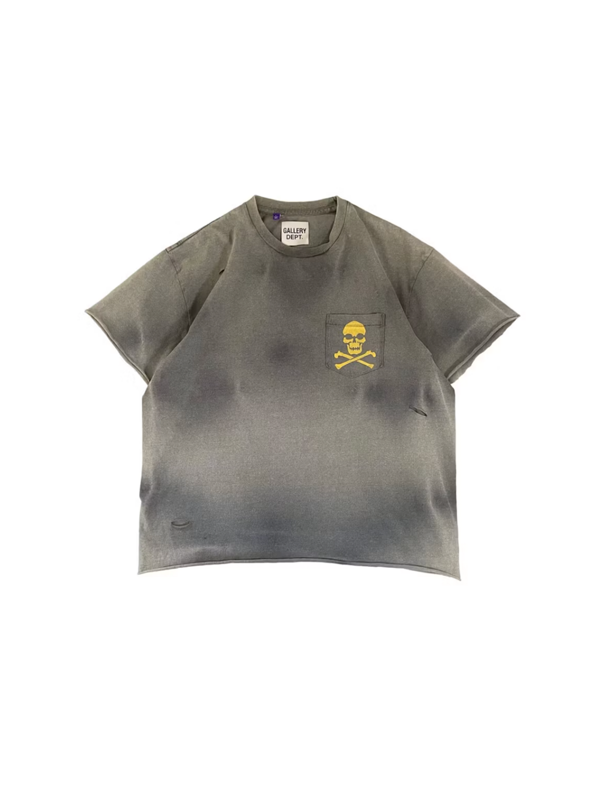 Gallery Dept. Pirate Zip T-Shirt 'Aged Black' – The Attic