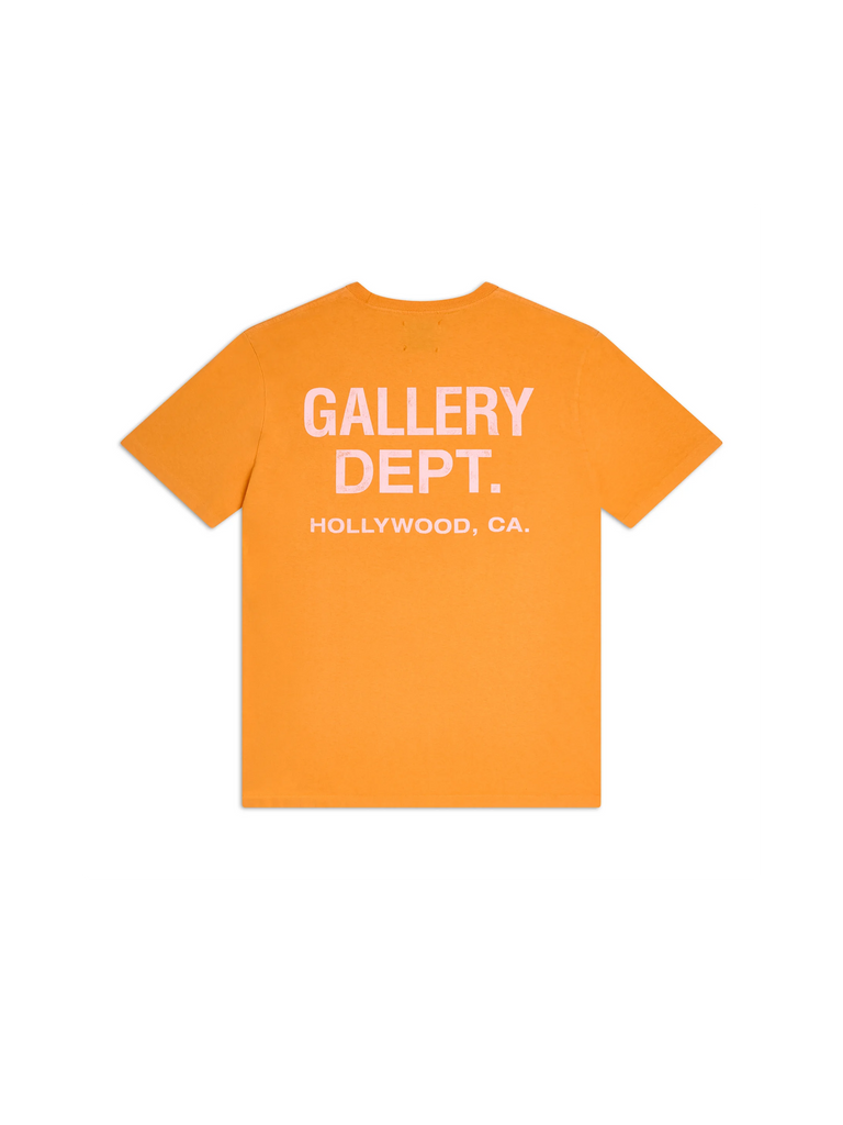 Gallery Dept. Souvenir Tee 'Bright Orange'-9621140013386-The Attic