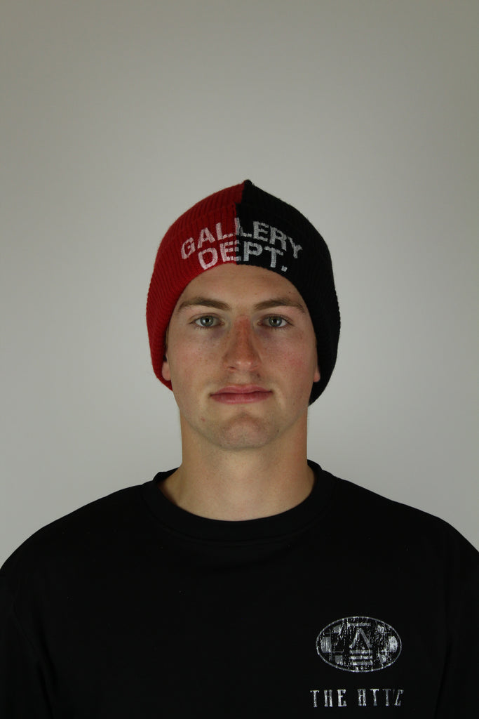 Gallery Dept. Topanga Beanie 'Black/Red'-9993845113162-The Attic