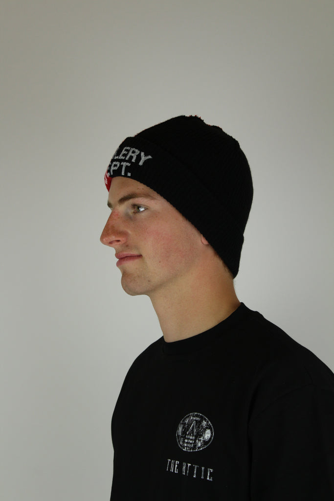 Gallery Dept. Topanga Beanie 'Black/Red'-9993845113162-The Attic