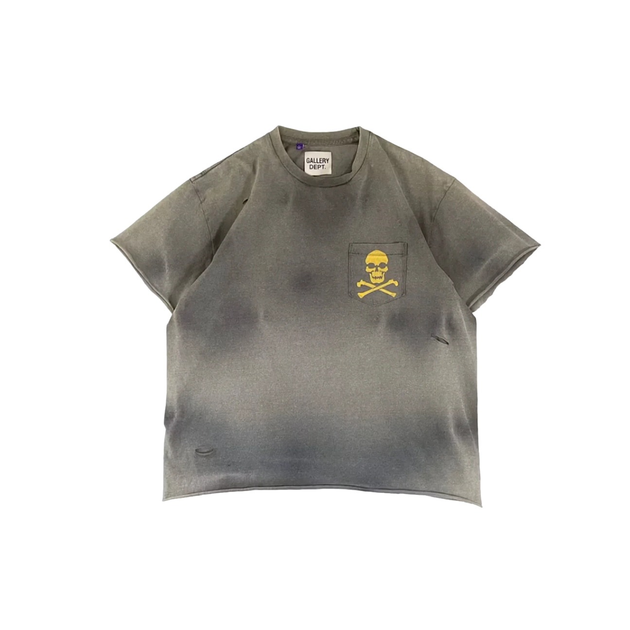 Gallery Dept. Pirate Zip T-Shirt (Gewassen Zwart)