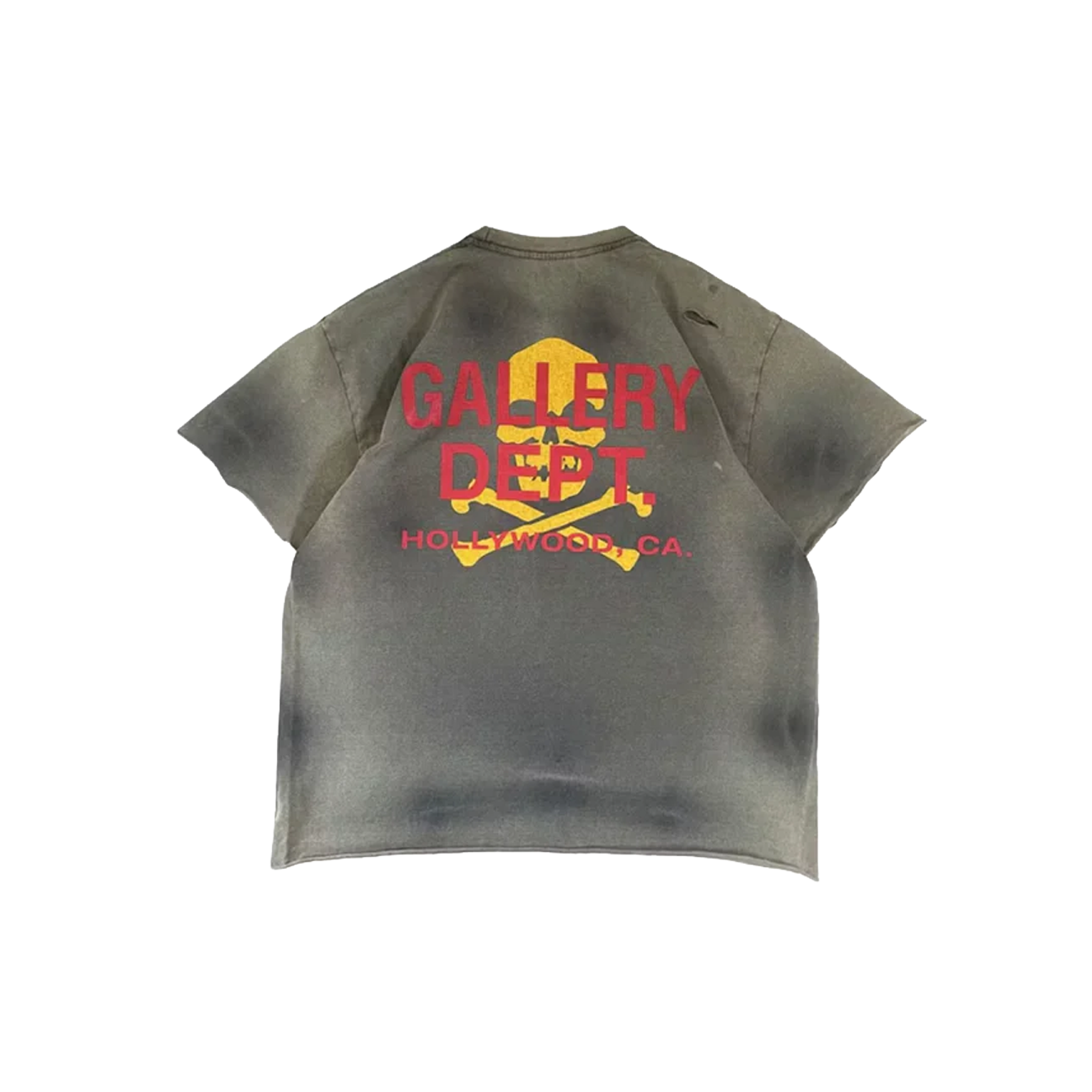 Gallery Dept. Pirate Zip T-Shirt (Gewassen Zwart)