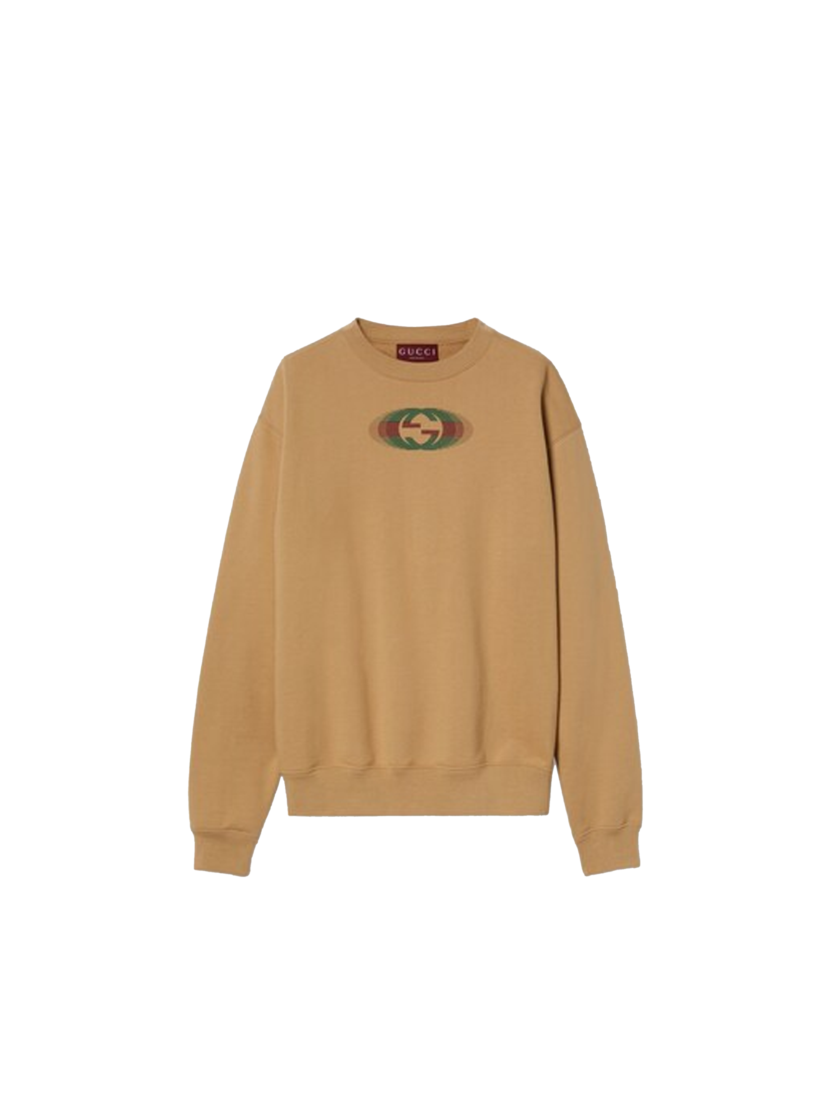 Gucci Jersey Sweatshirt 'Camel'-9649549312330-The Attic