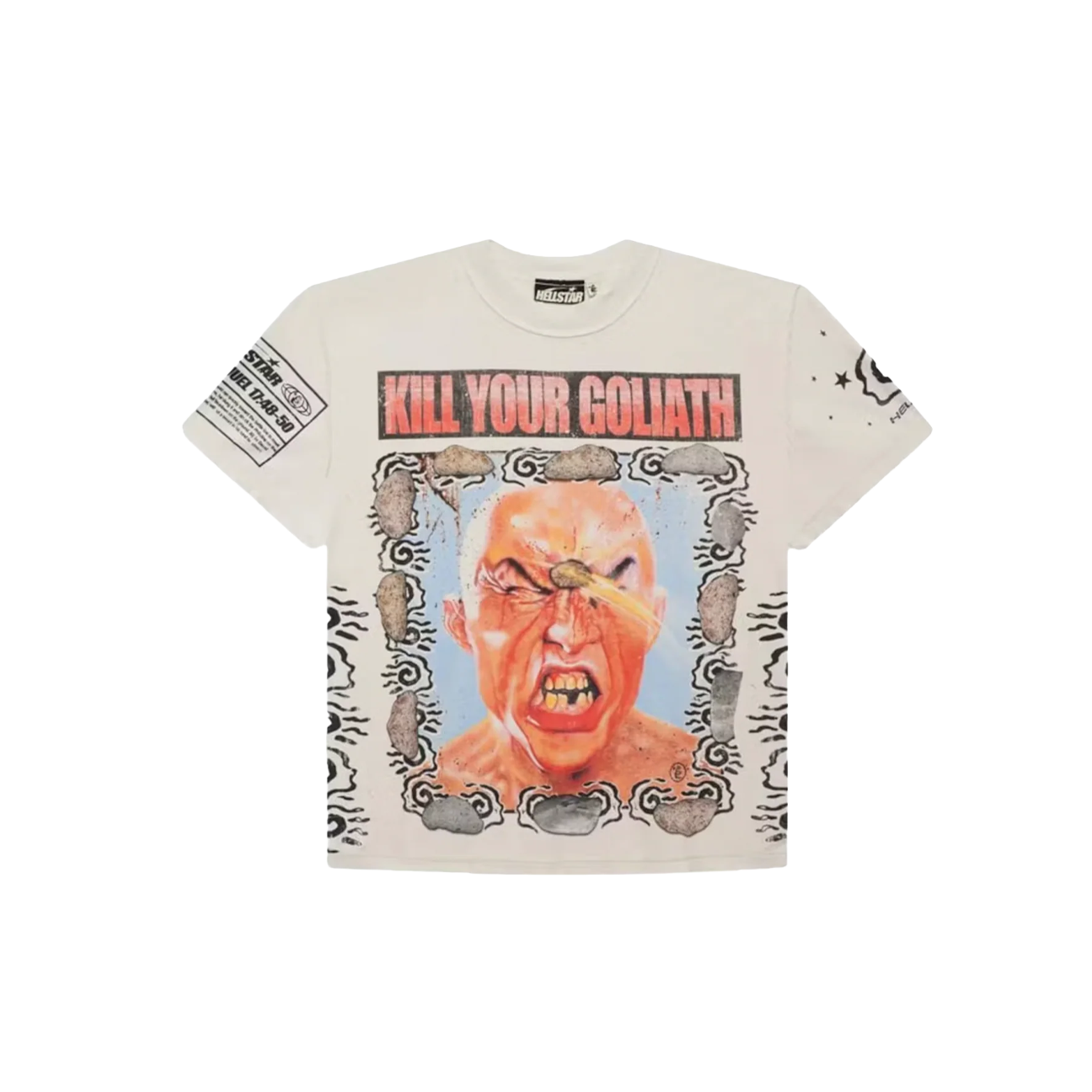 Hellstar Kill Your Goliath T-shirt 'White'