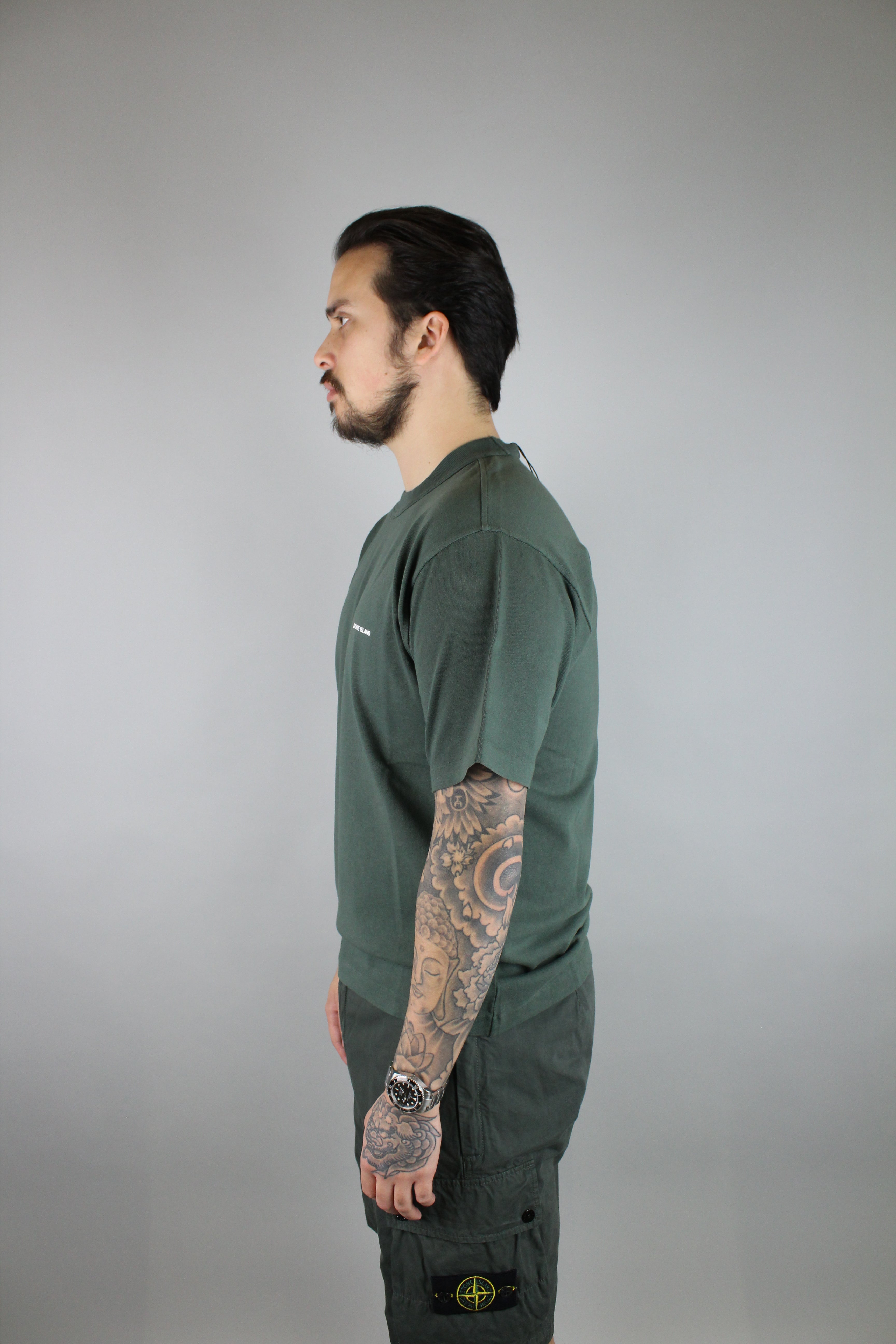 Stone Island Bonded T-shirt 'Musk'-8747802820938-The Attic