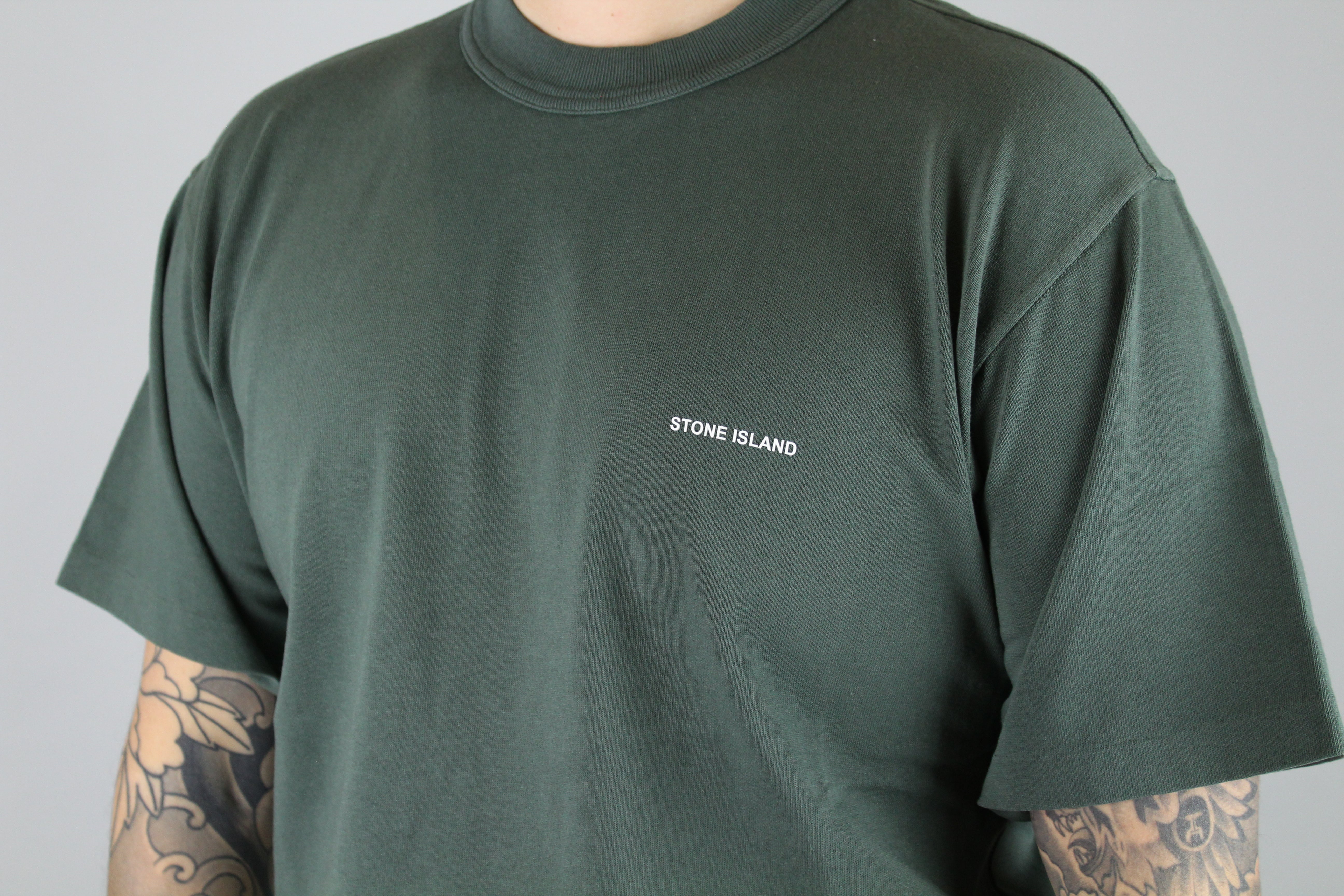 Stone Island Bonded T-shirt 'Musk'-8747802820938-The Attic