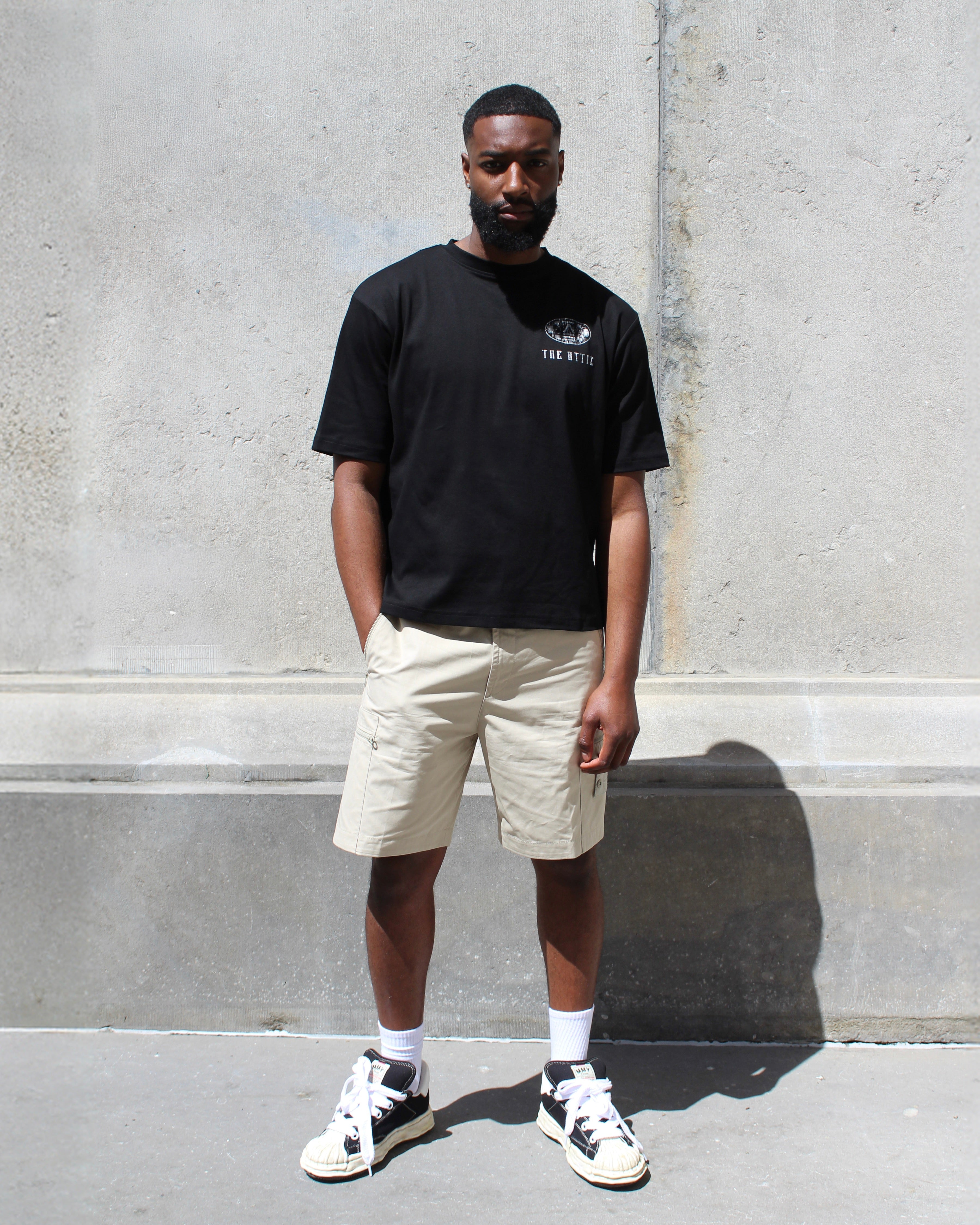 The Attic Truck Tee 'Black'