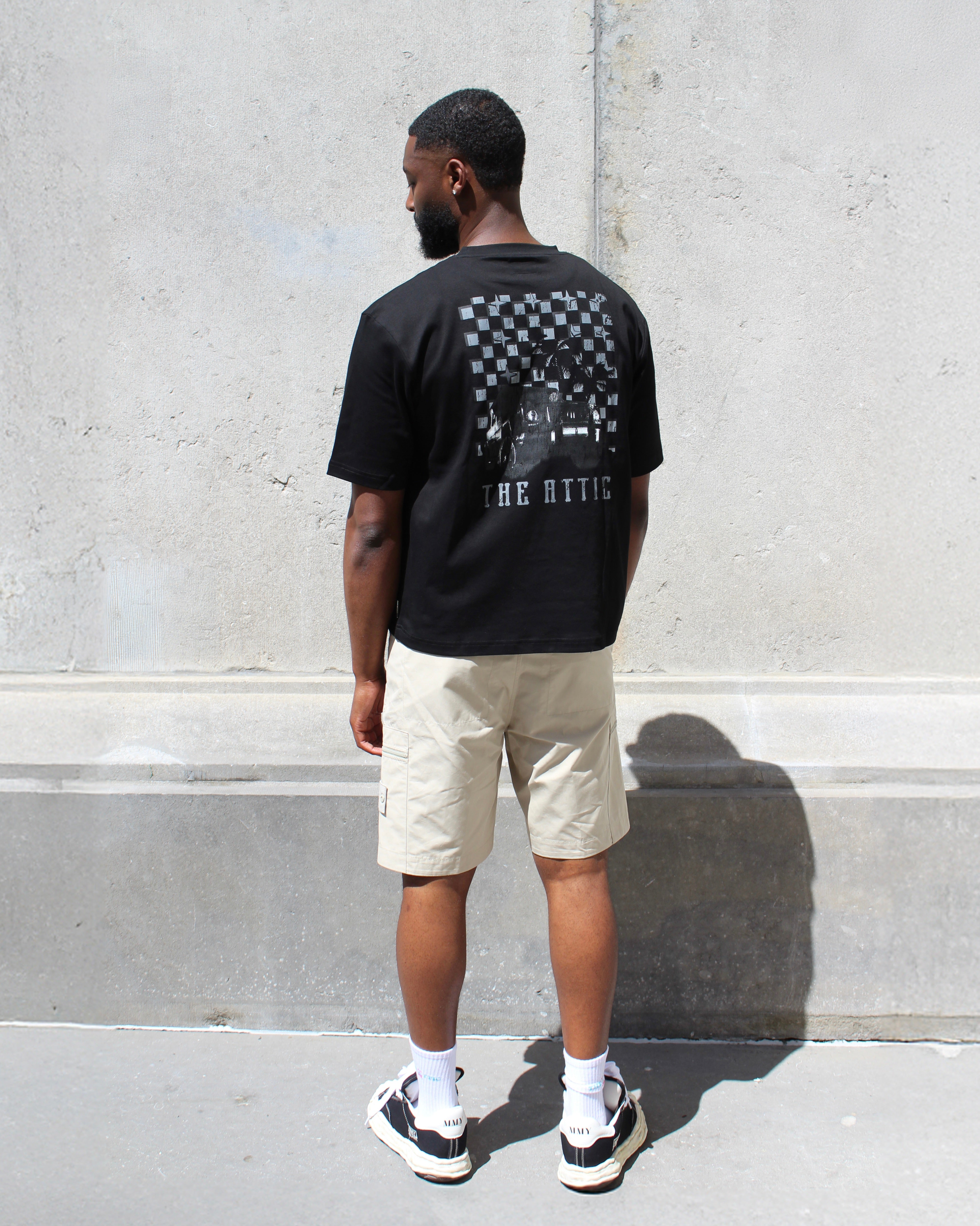The Attic Truck Tee 'Black'
