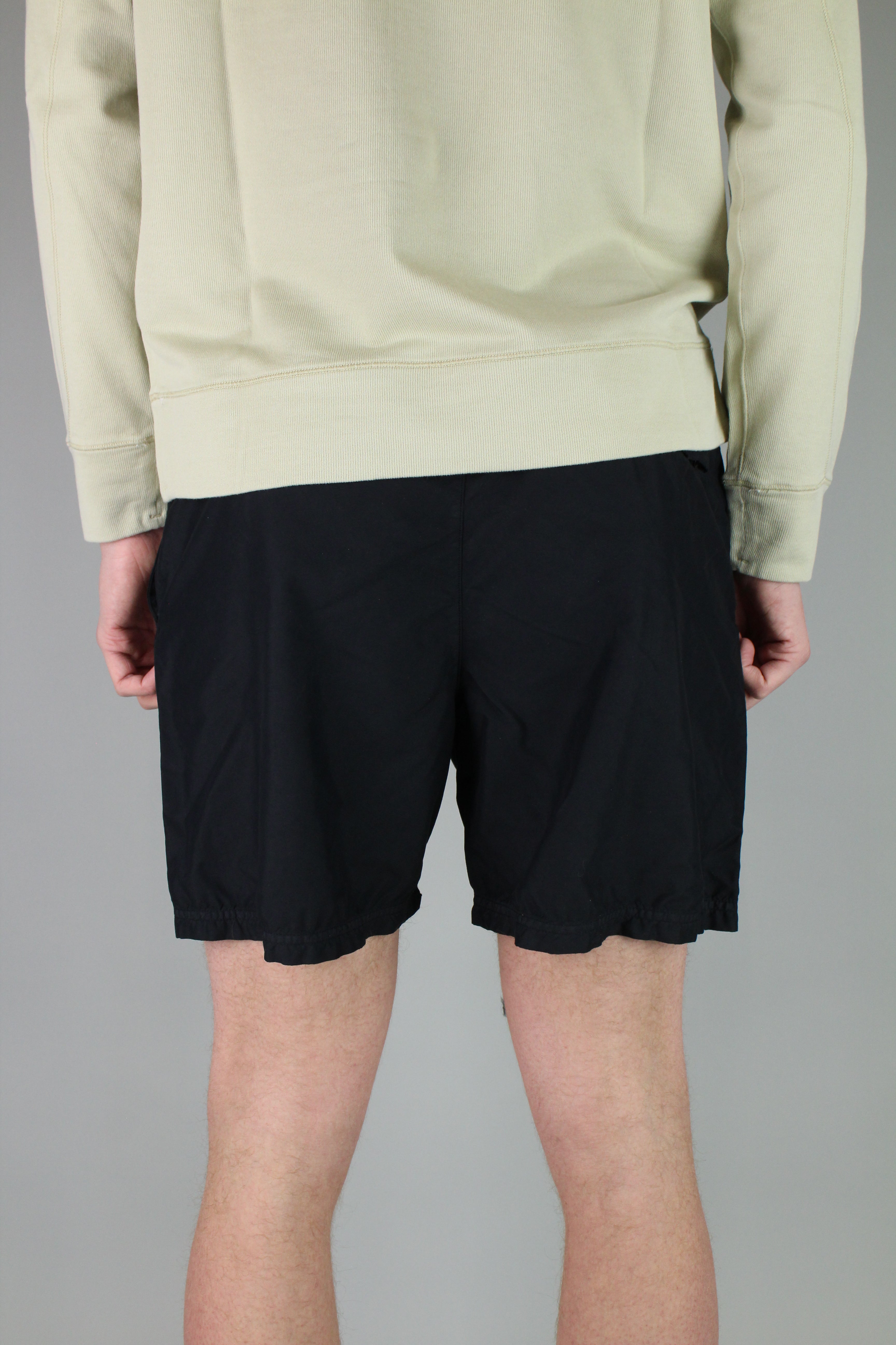 Stone Island Compass Logo Swim Shorts 'Black'-8747825725770-The Attic
